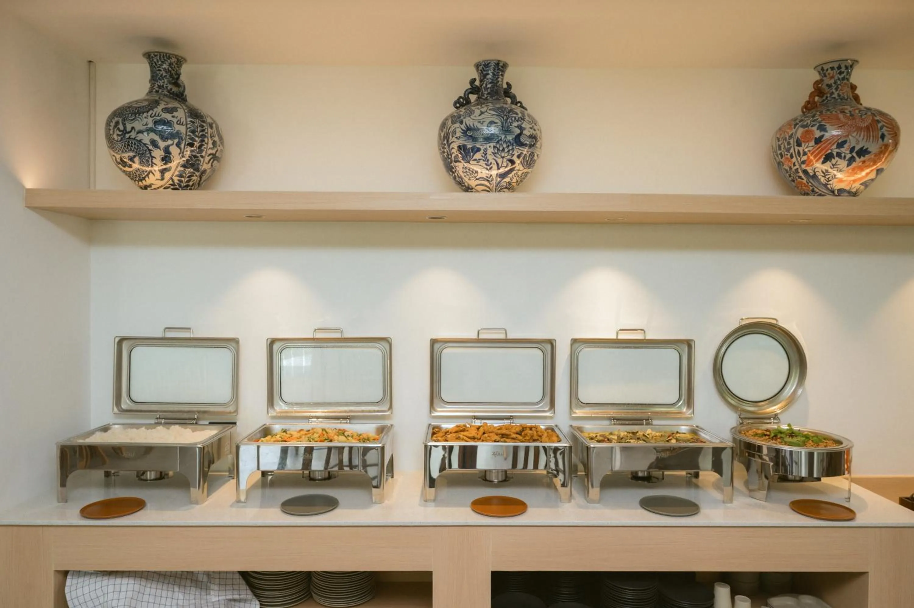 Breakfast in PAAK Hotel Suvarnabhumi