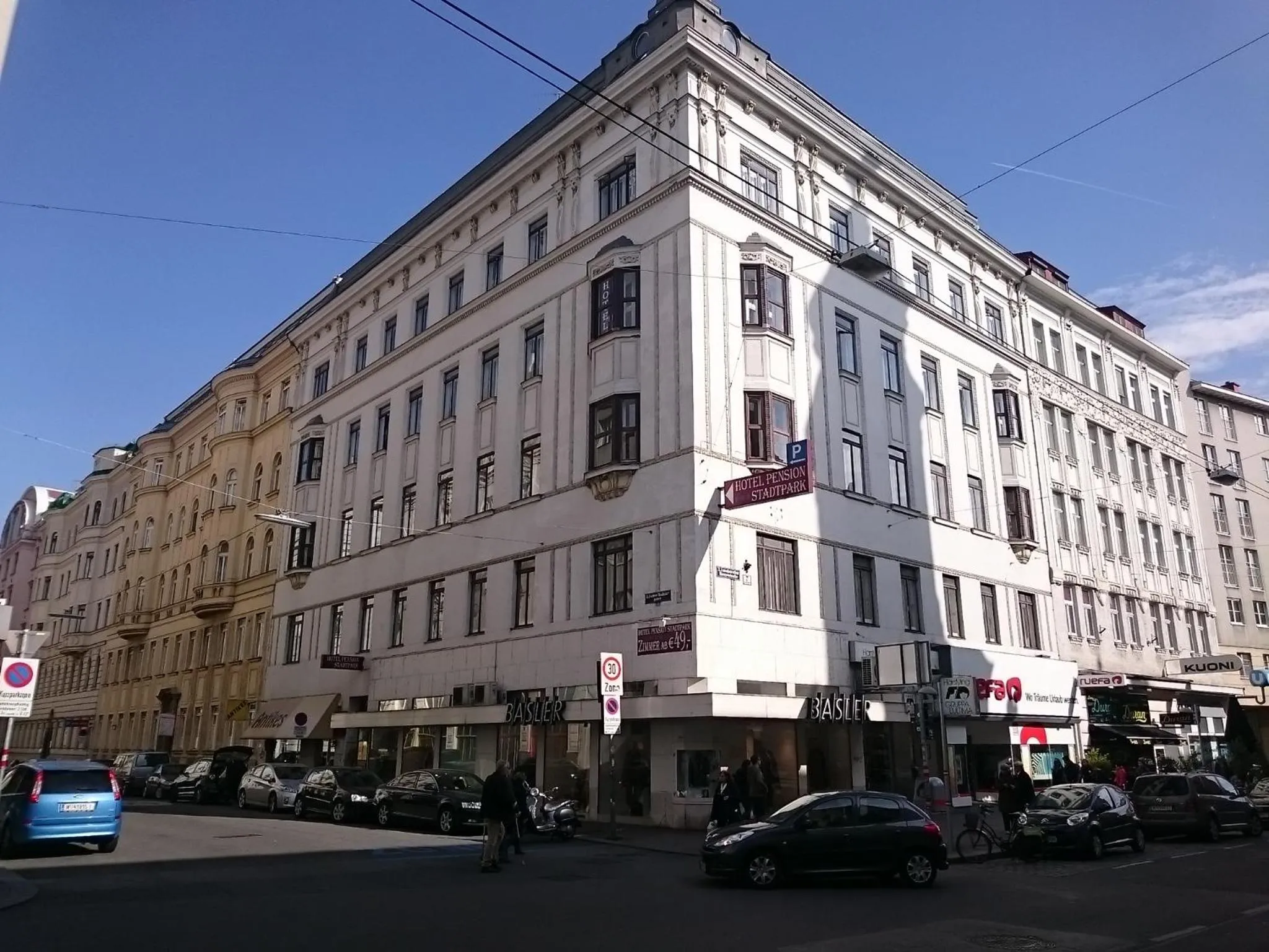 Property building in Hotel Stadtpark