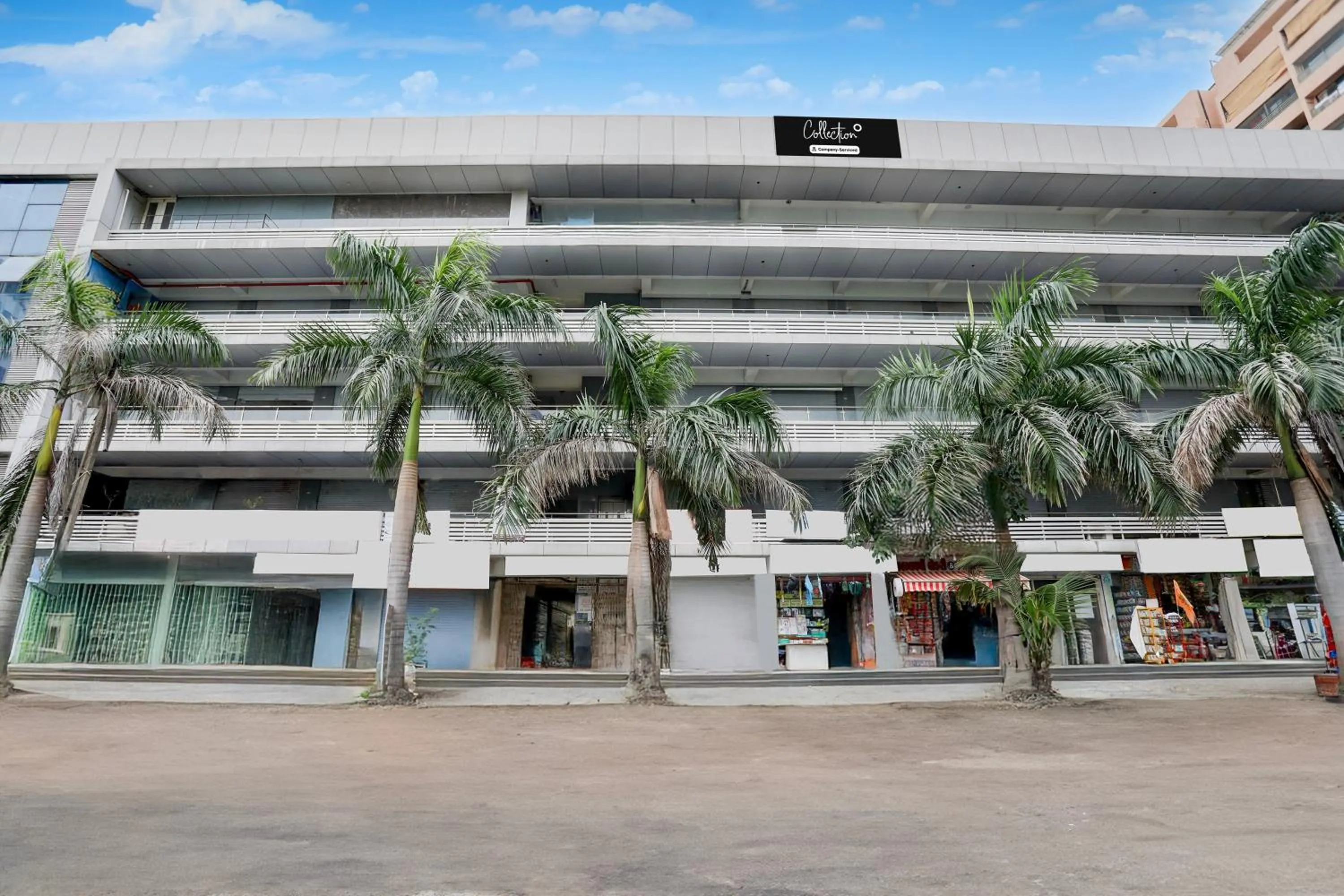 Facade/entrance in Collection O Palampur Surat Formerly Hotel Royal Paradise