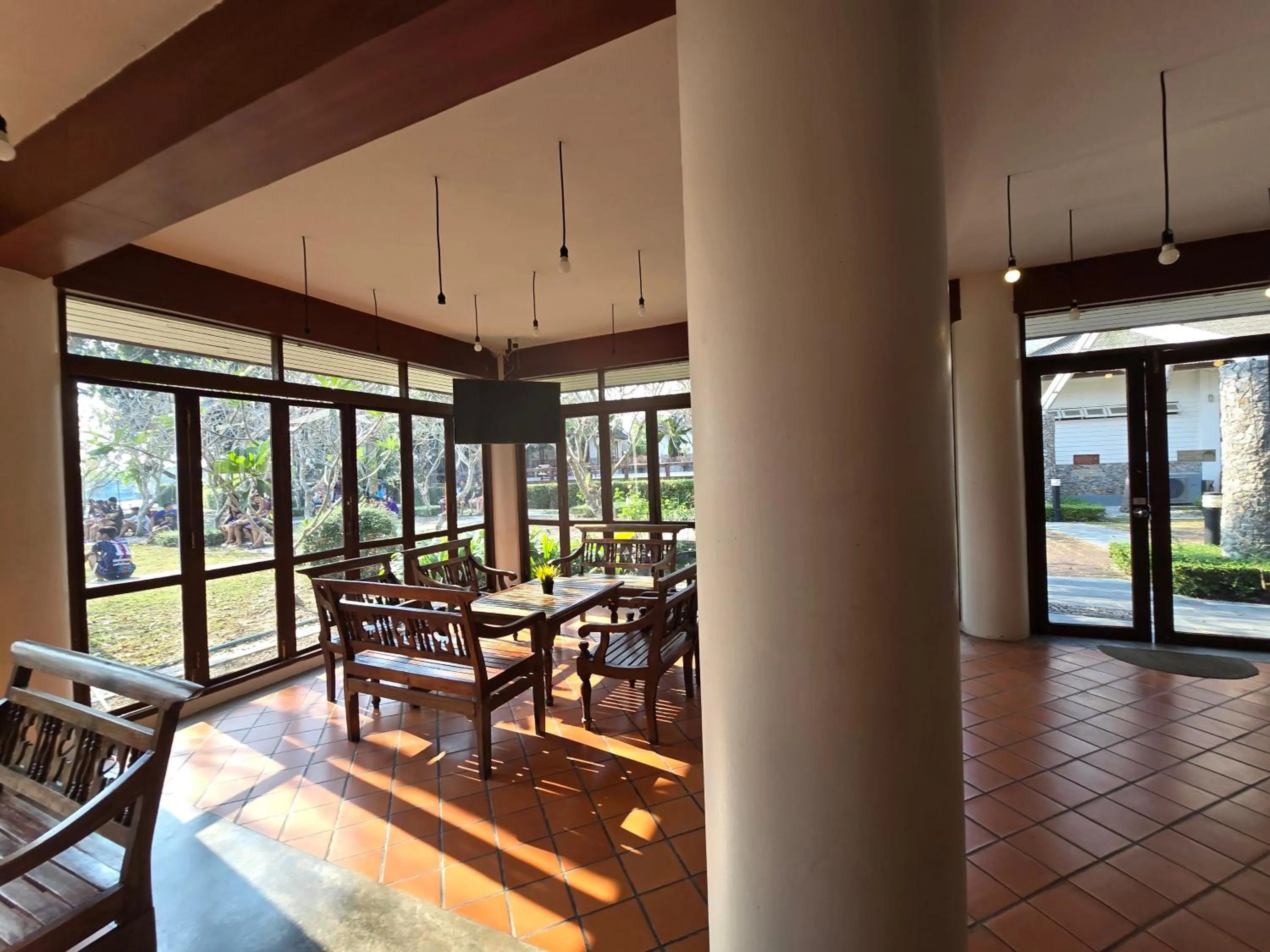 Lobby or reception in Baan Tai Had Resort