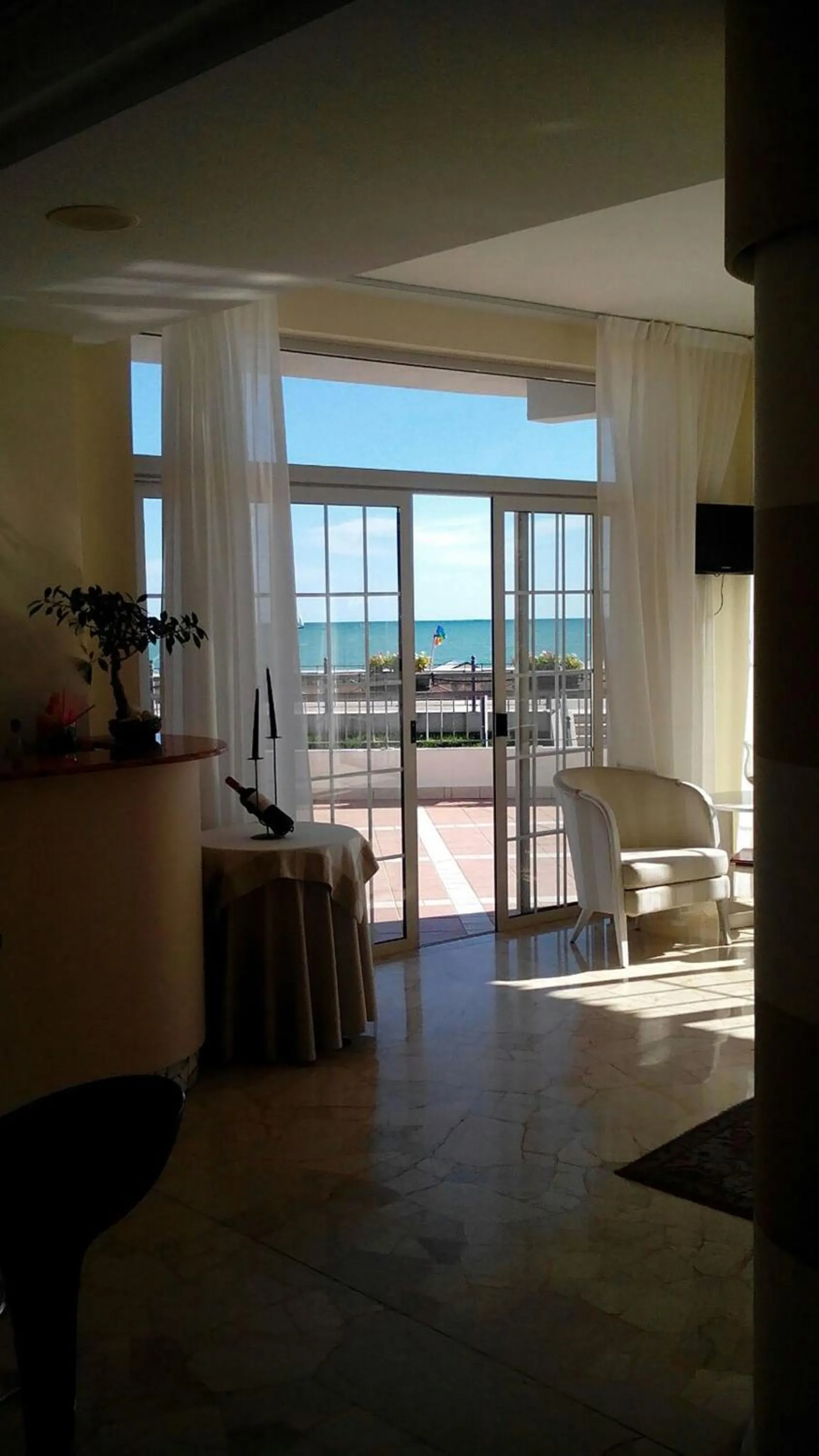 Sea view in Hotel Adria sul Mare