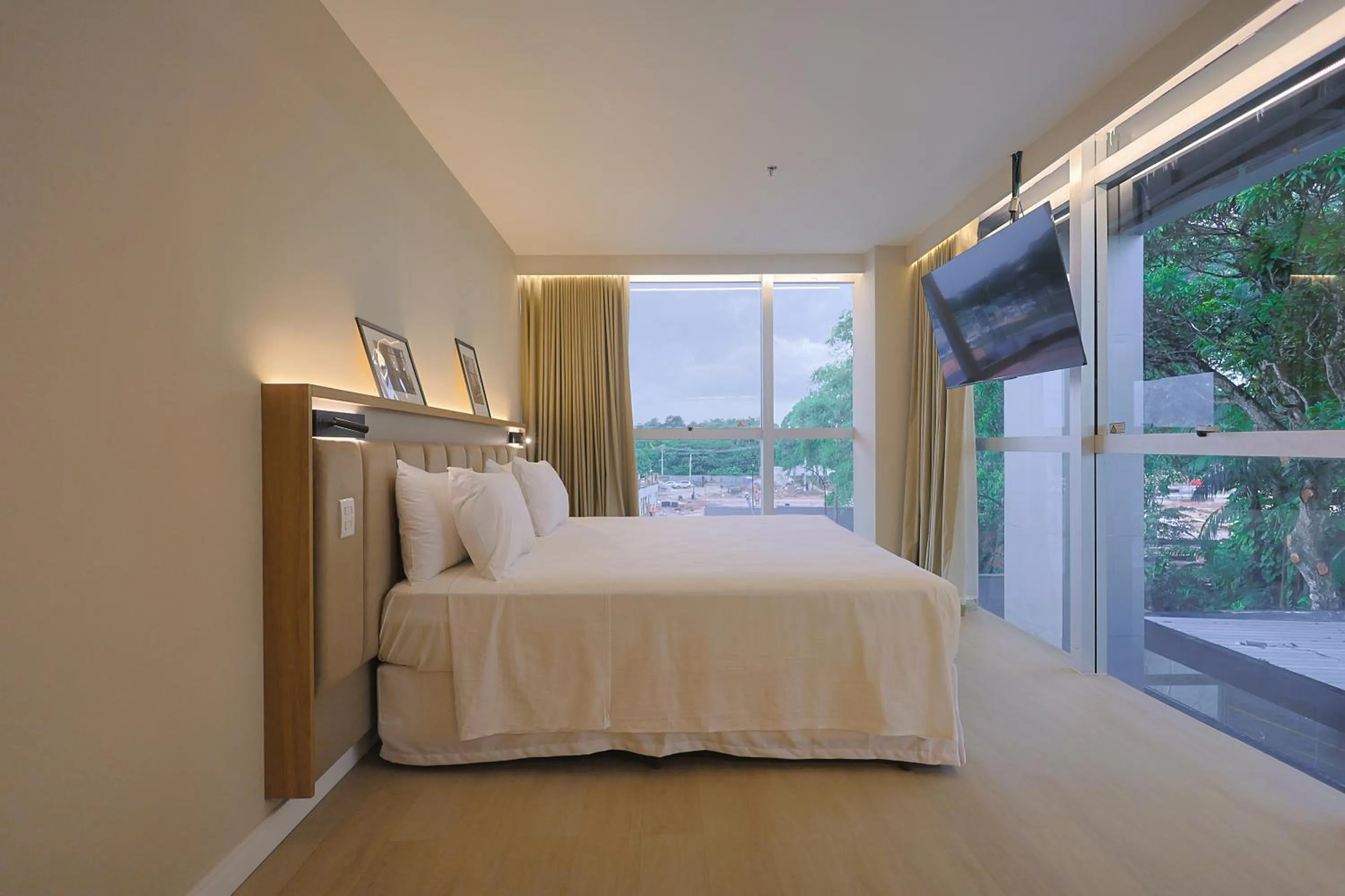 Bed in Transamerica Executive Belém Aeroporto