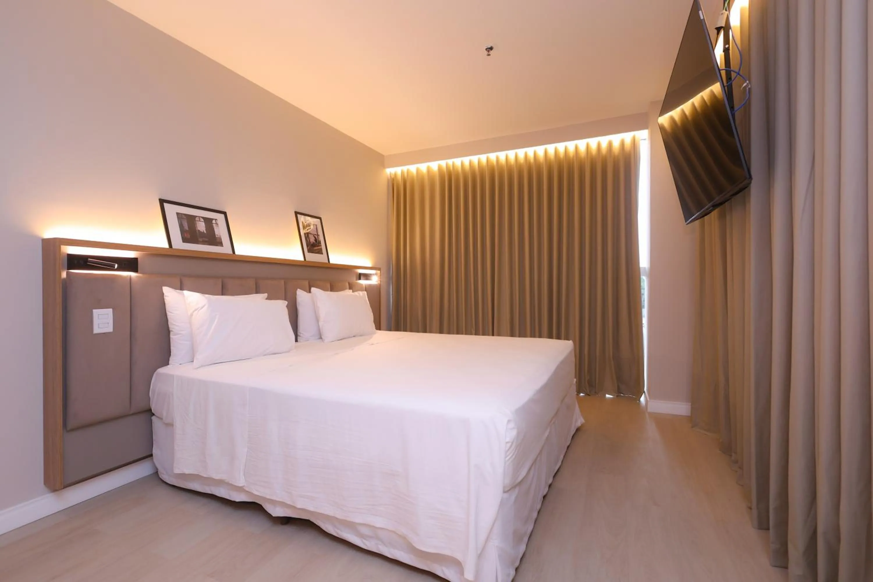 Bed in Transamerica Executive Belém Aeroporto