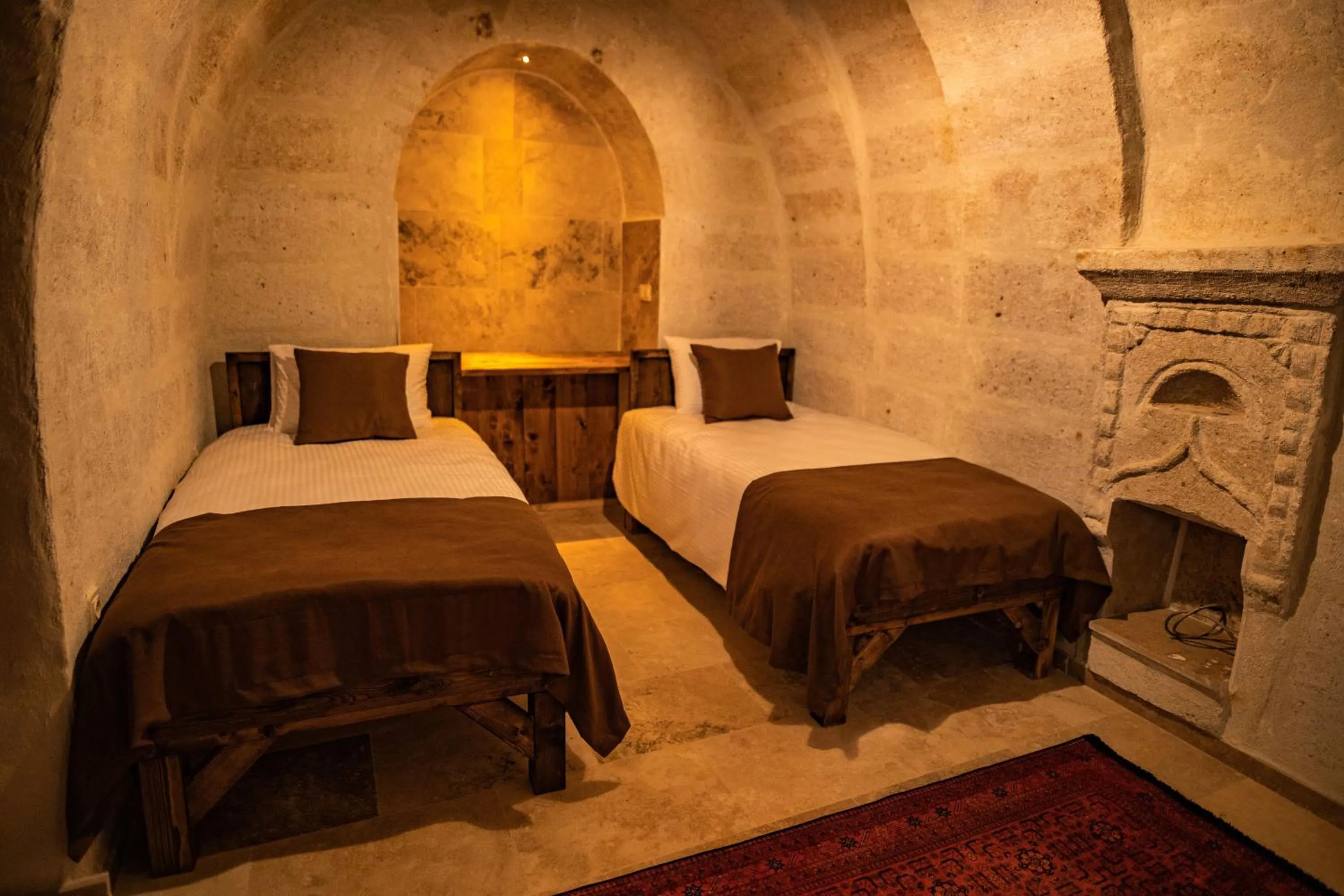 Bed in Senior Stone House