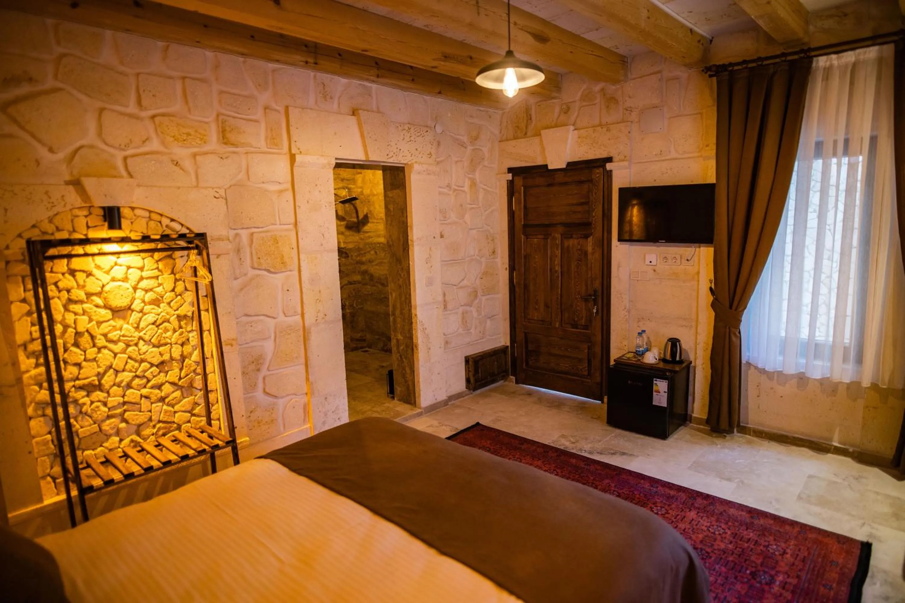 Bed in Senior Stone House