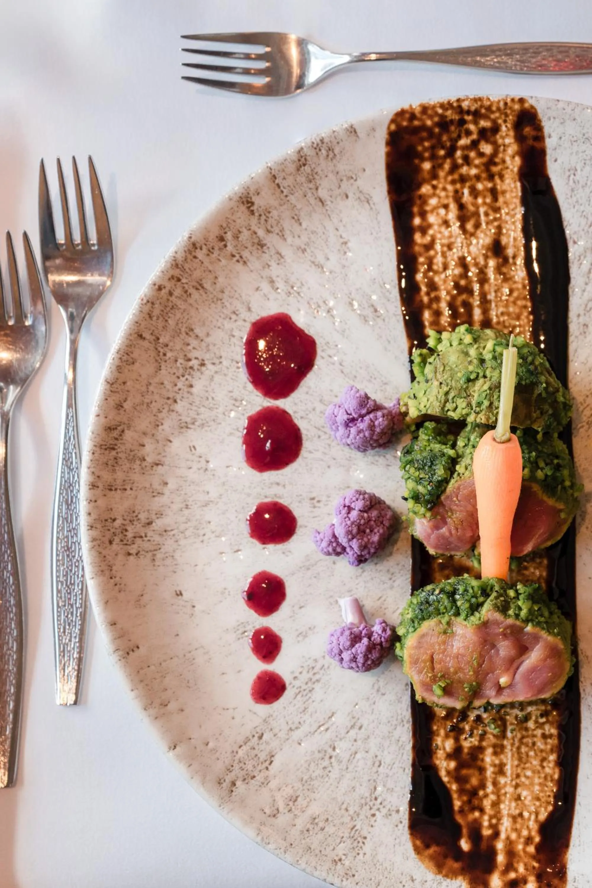 Dinner in Hotel Pütia