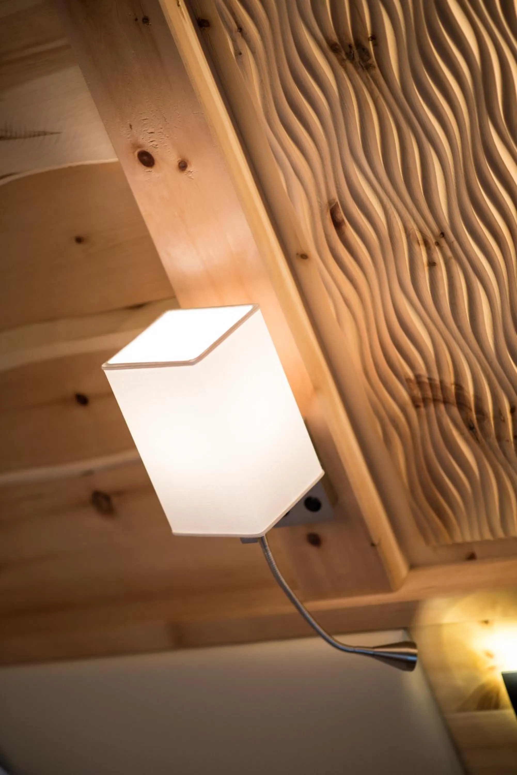 Decorative detail in Hotel Pütia