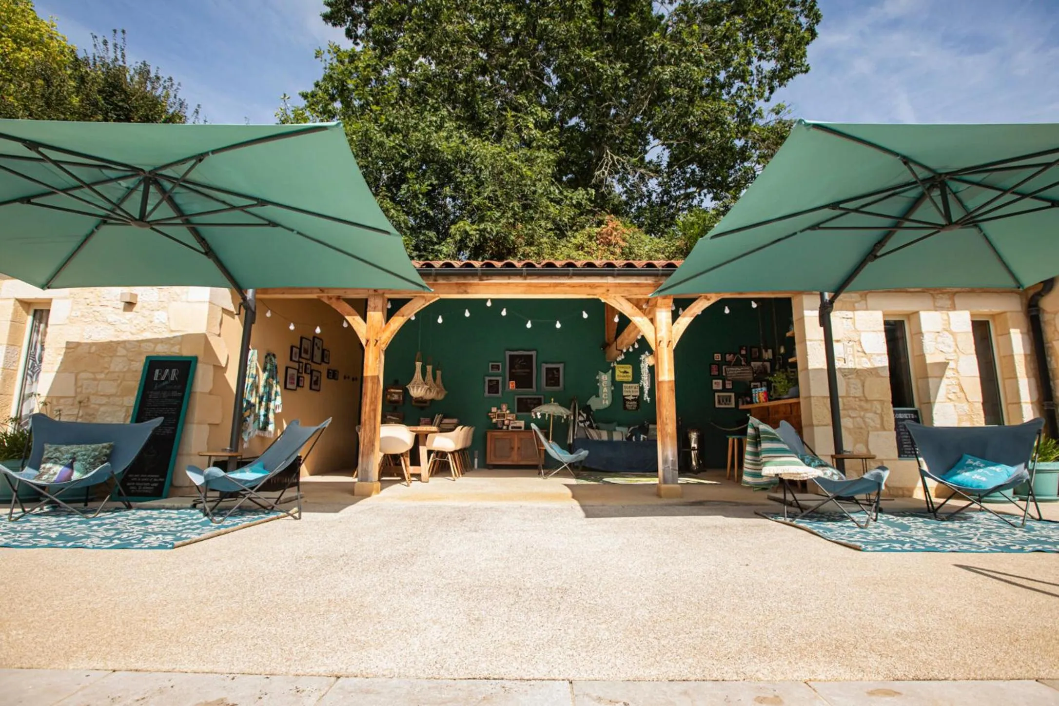 Seating area in Lo Petit Cretsou