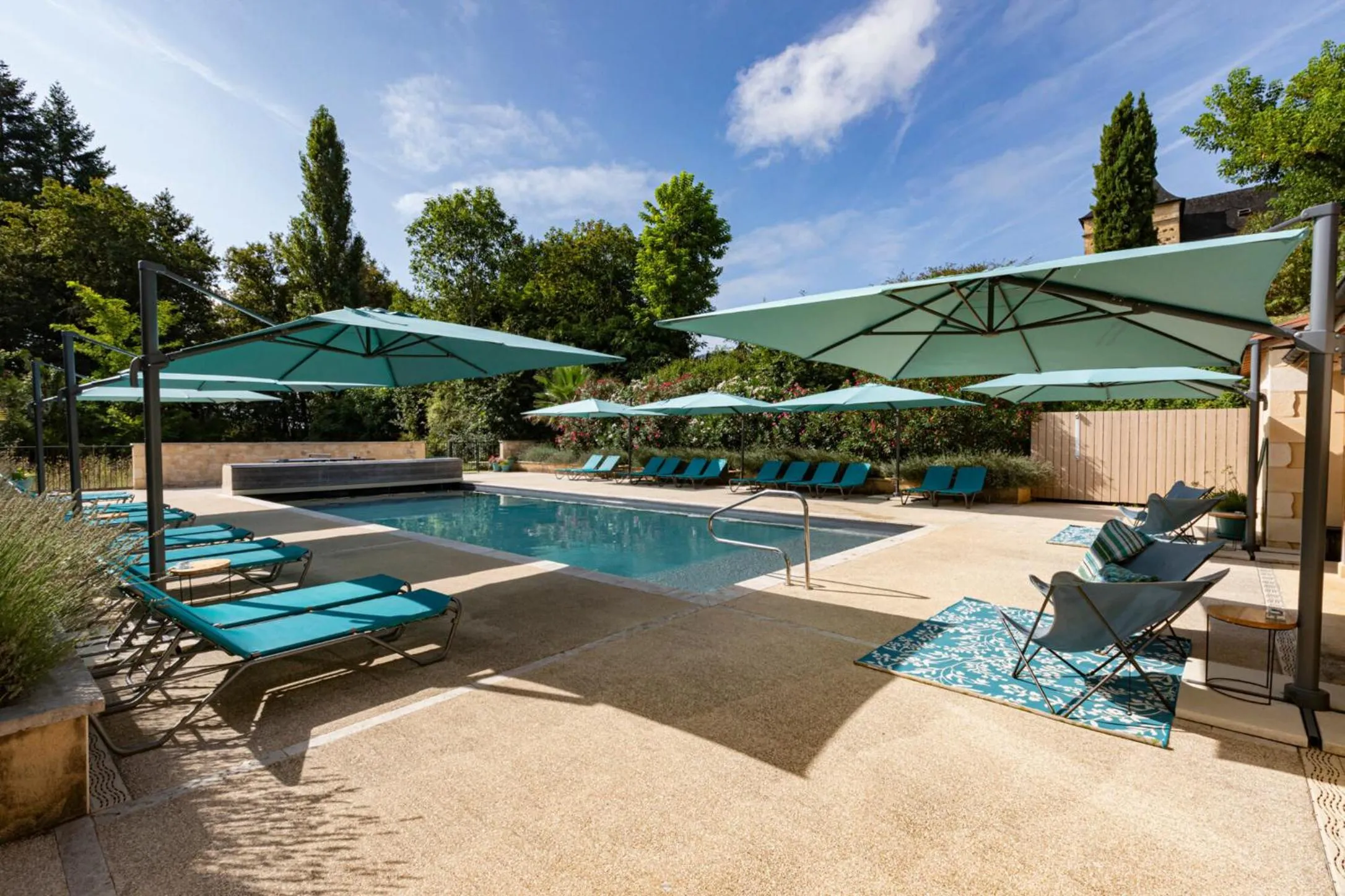 Swimming pool in Lo Petit Cretsou