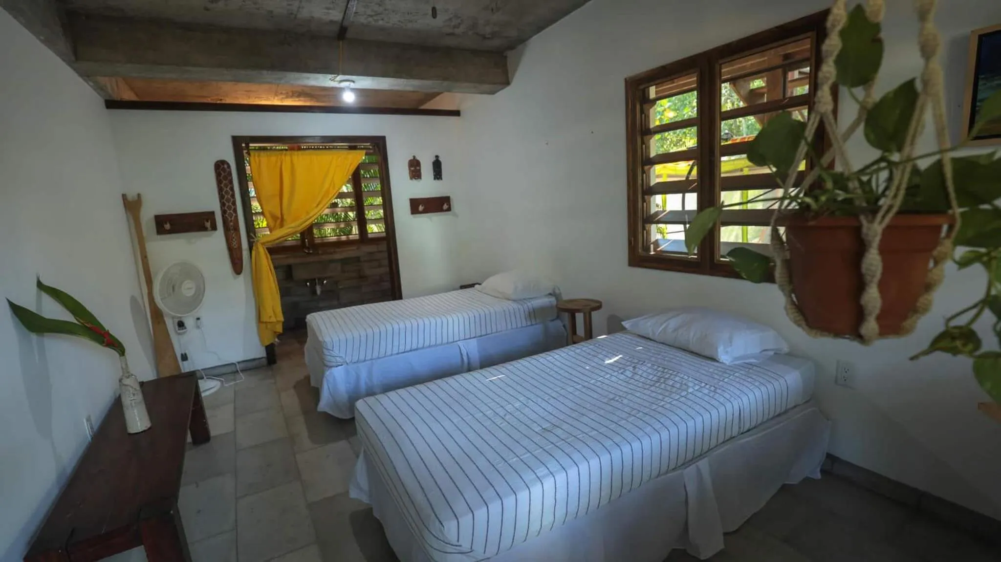 Bed in Camp Bay Lodge