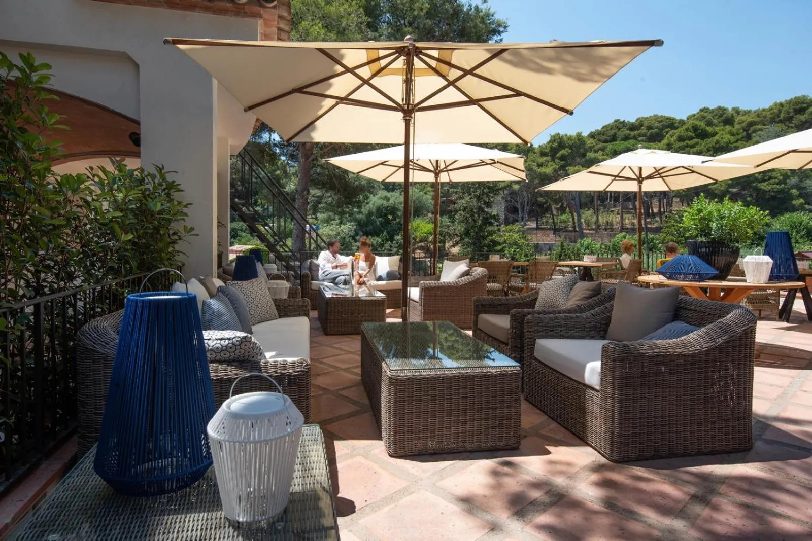 Balcony/Terrace in Hotel Aigua Blava