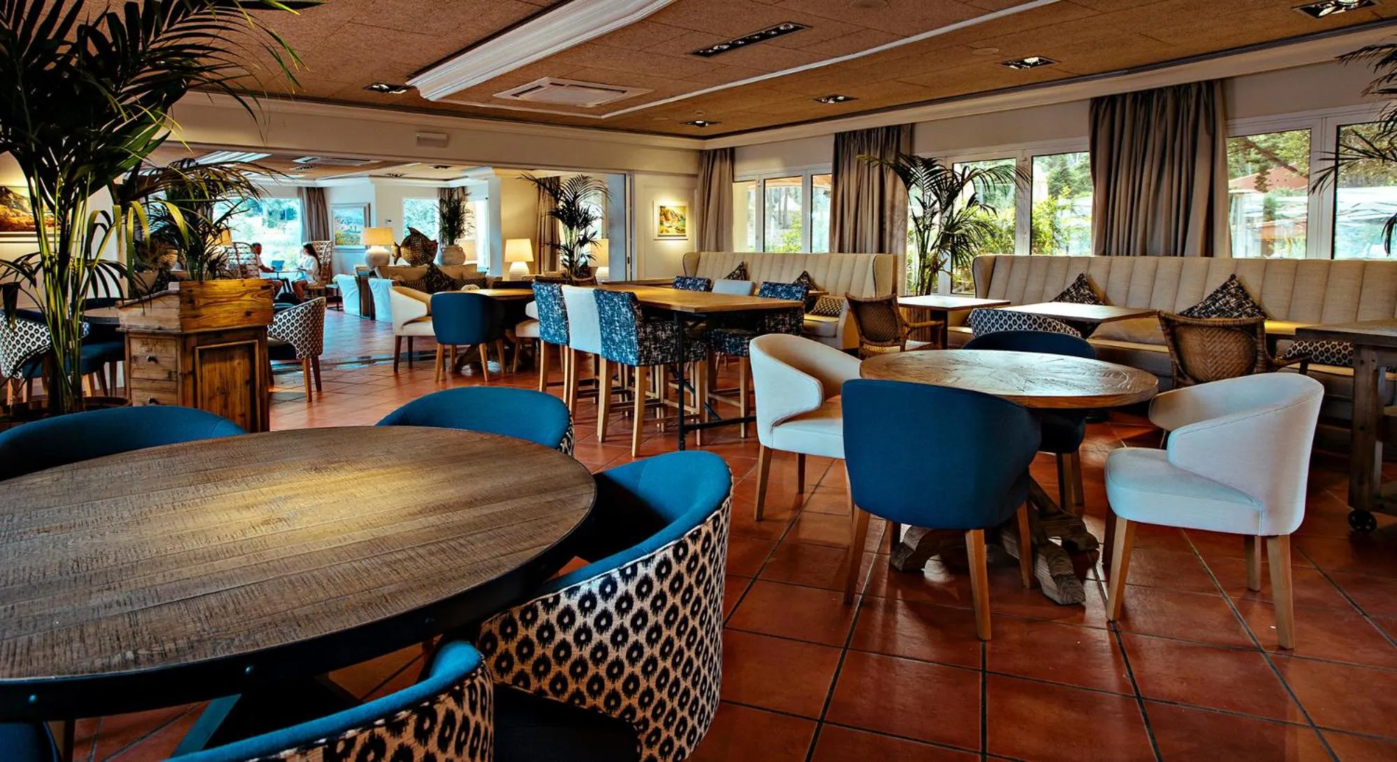 Living room in Hotel Aigua Blava