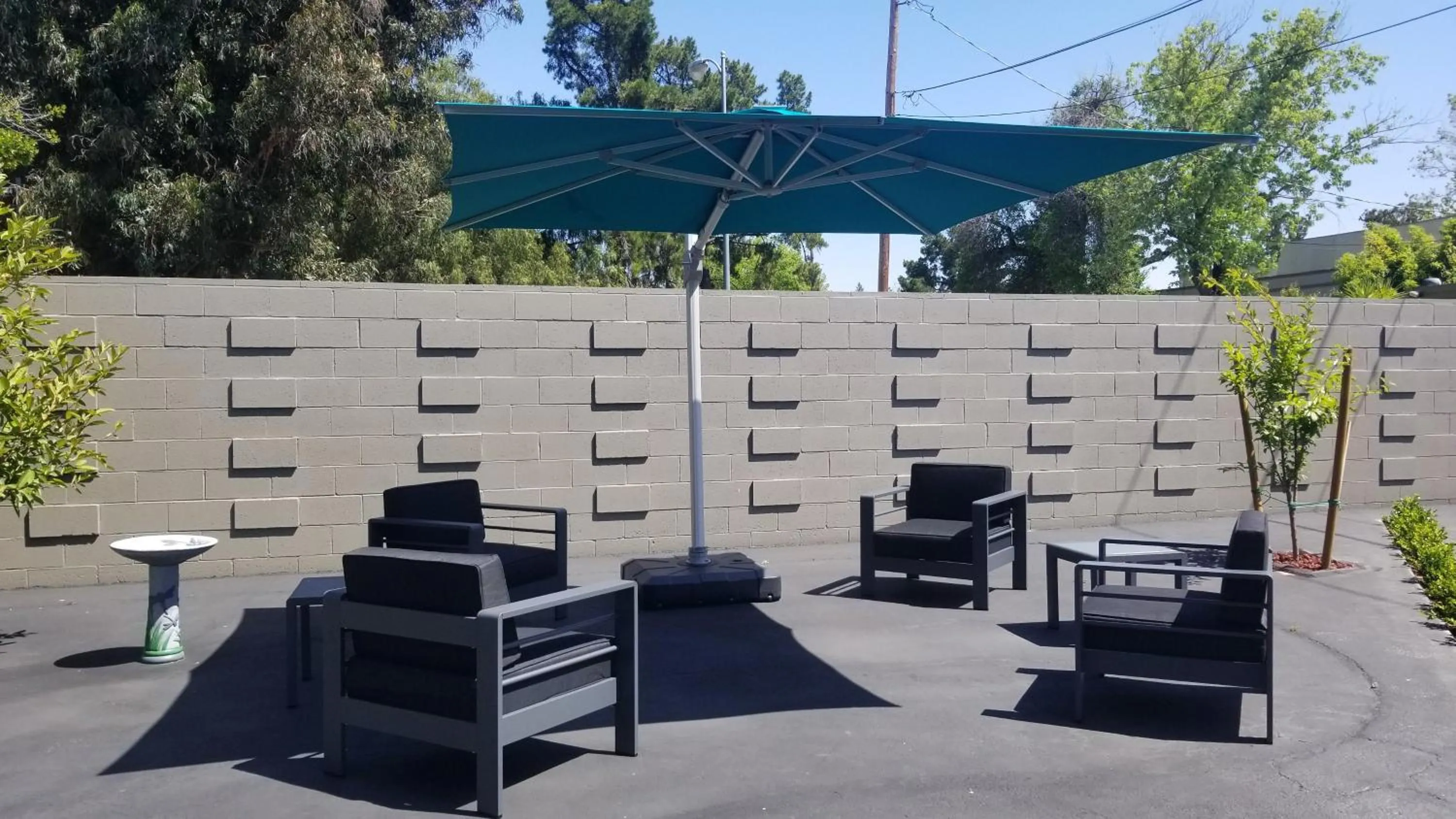 Patio in Palo Alto Lodge