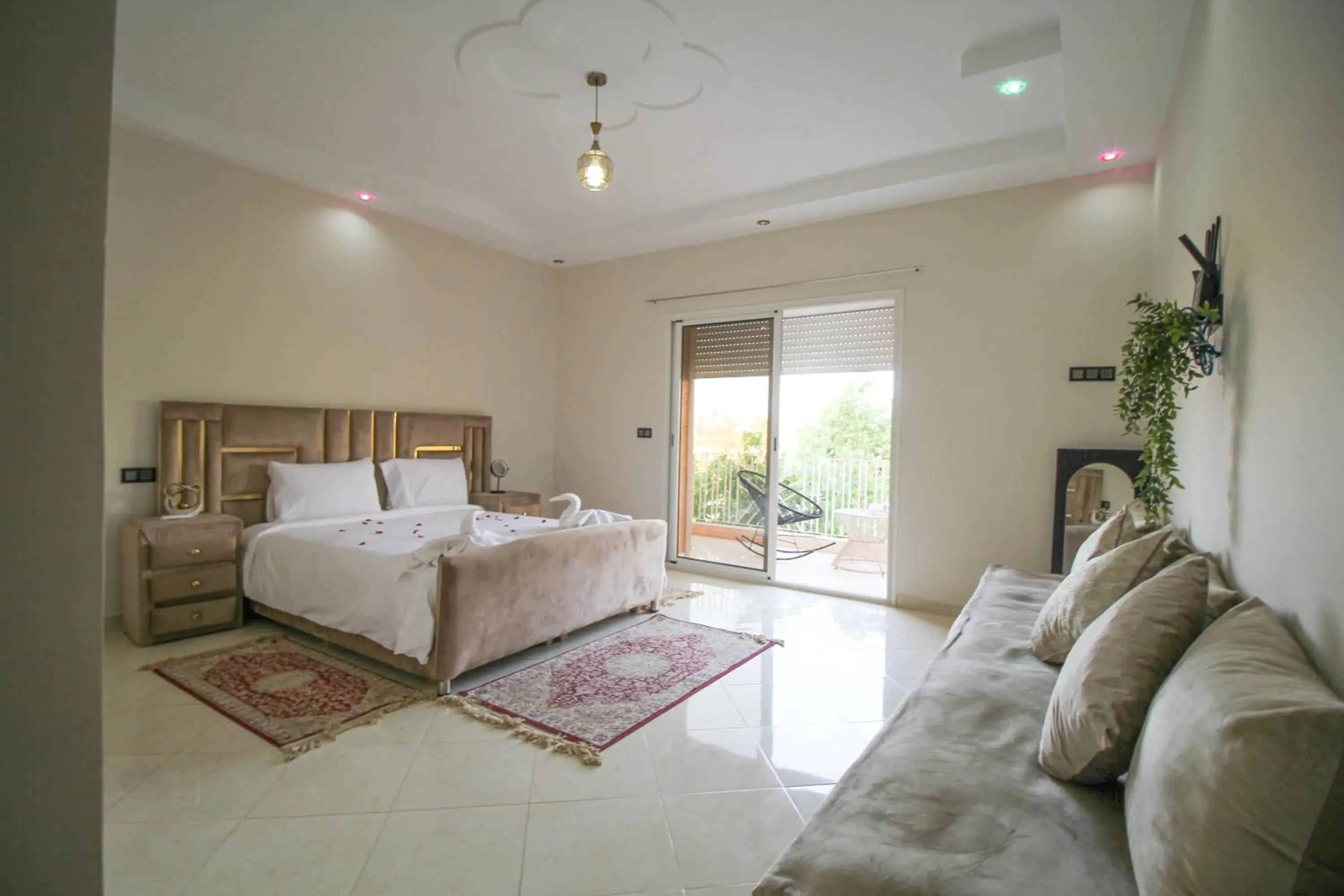 Family Room with Balcony in Redmoon Villa & Riad Family Room with Balcony in Redmoon Villa & Riad