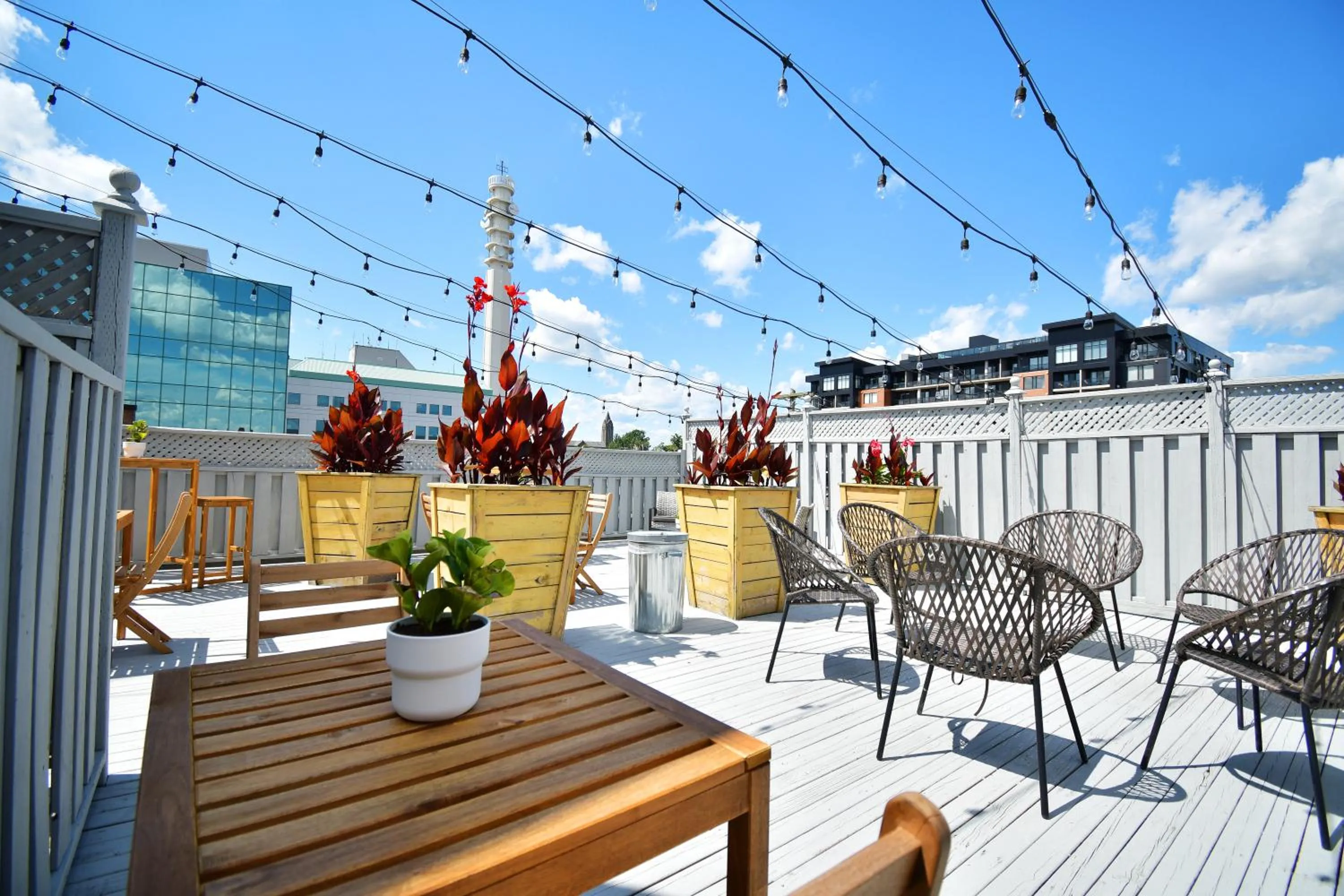 Patio in Lester Lofts by Bower Boutique Hotels