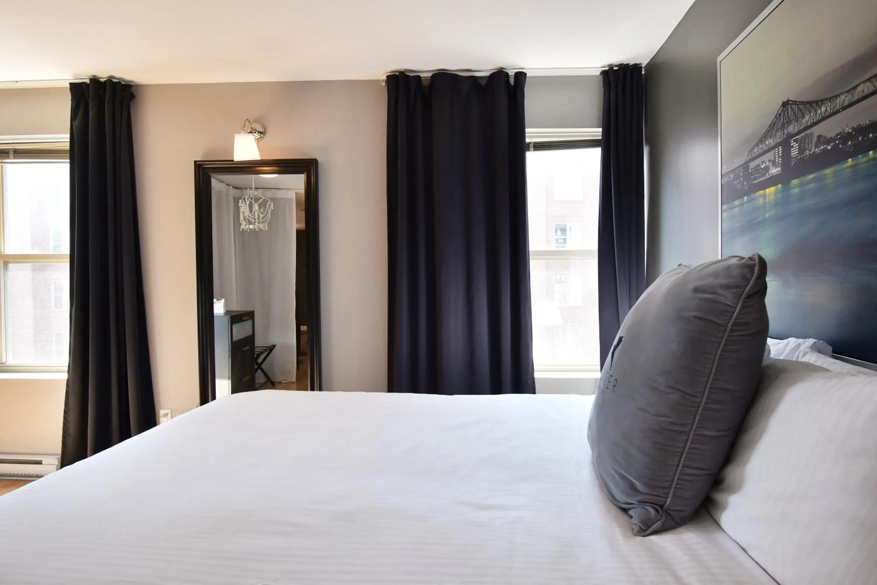 Bed in Lester Lofts by Bower Boutique Hotels