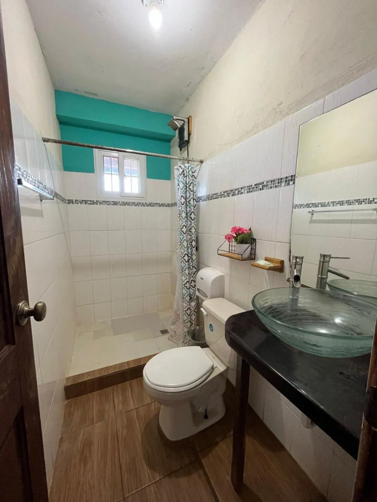 Shower in Hotel y Restaurante Mama Ines