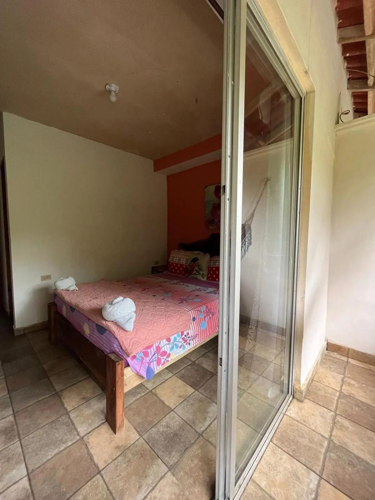 Bed in Hotel y Restaurante Mama Ines