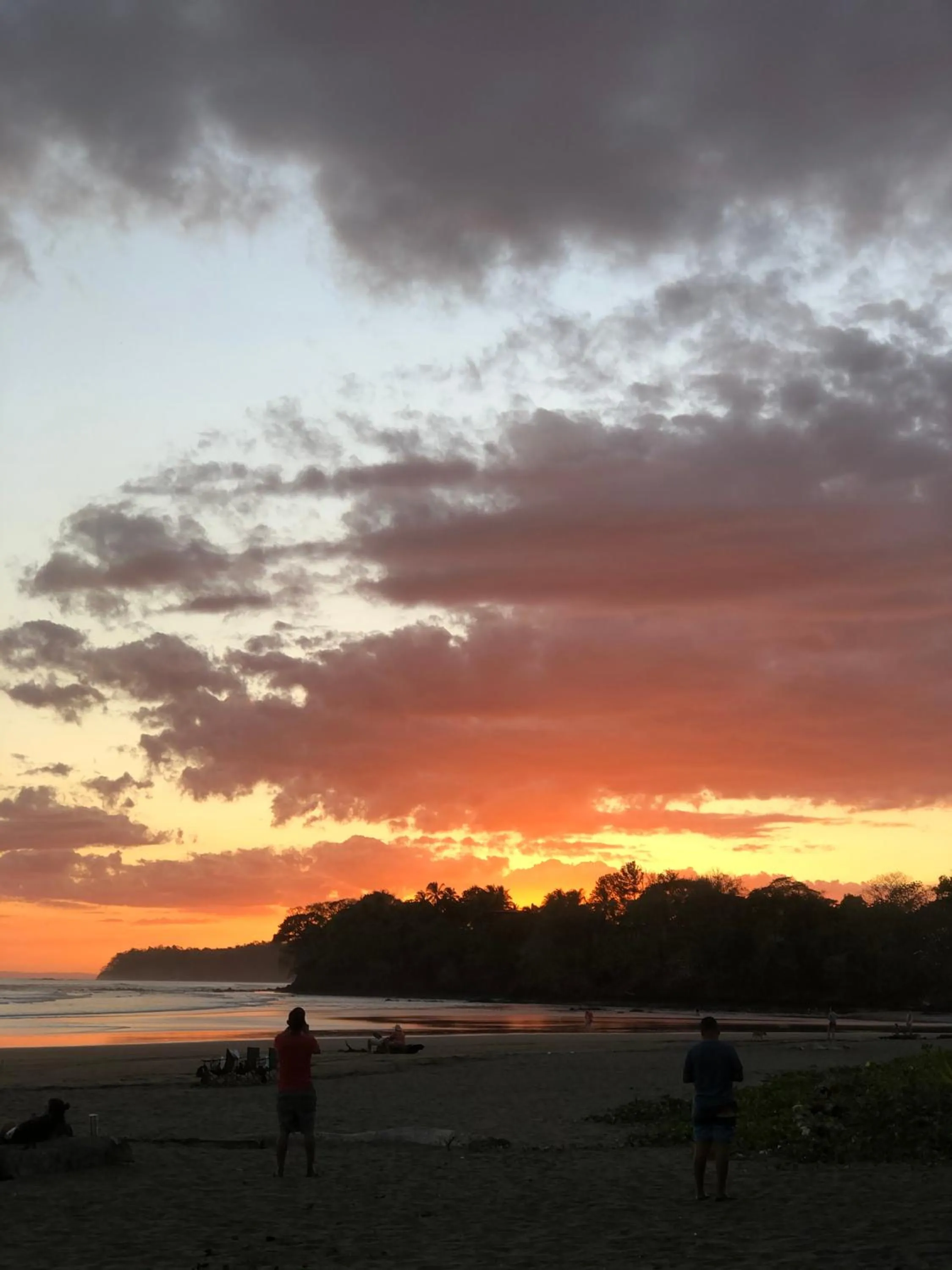 Sunset in Hotel y Restaurante Mama Ines