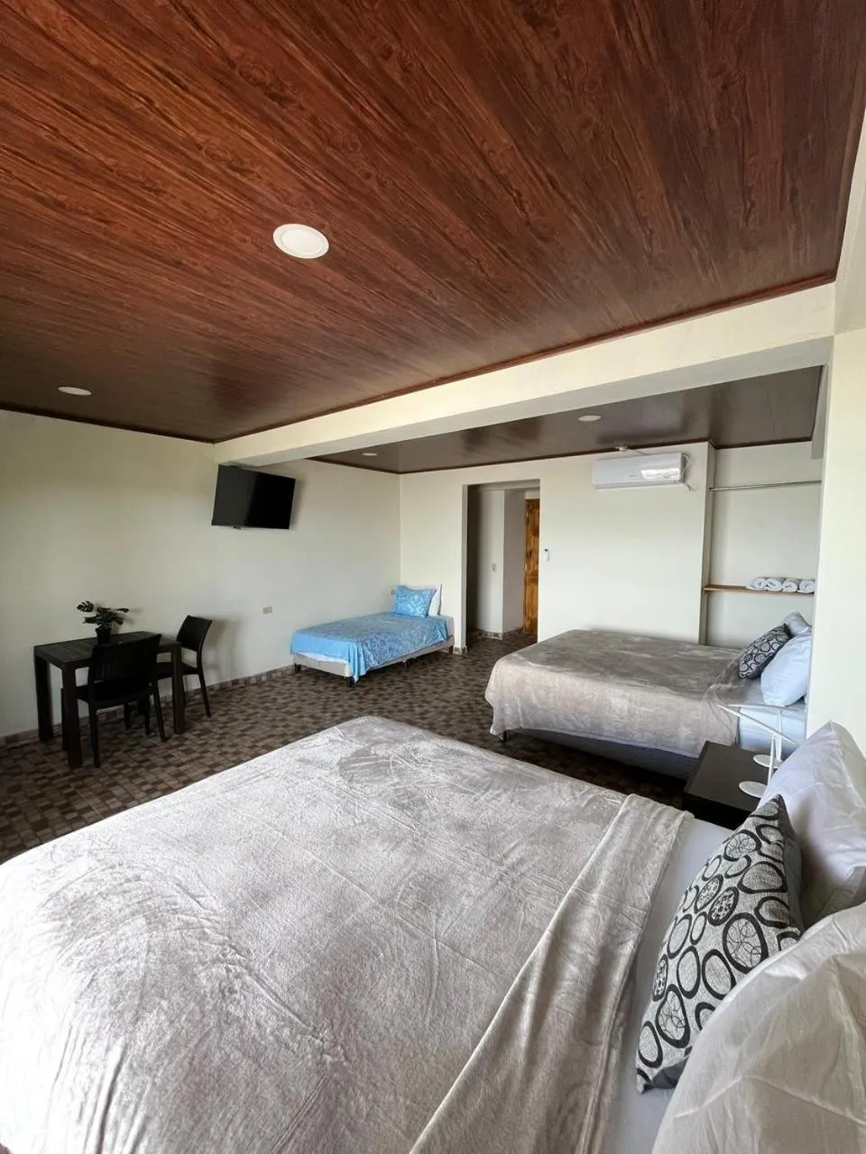 Bed in Hotel y Restaurante Mama Ines