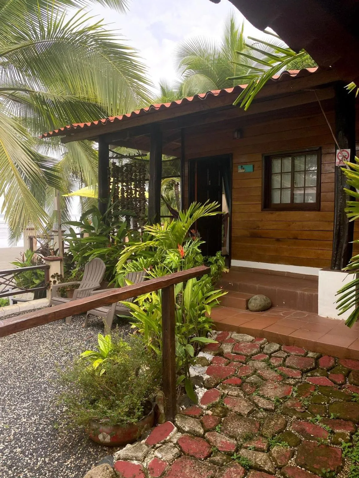 Garden in Hotel y Restaurante Mama Ines