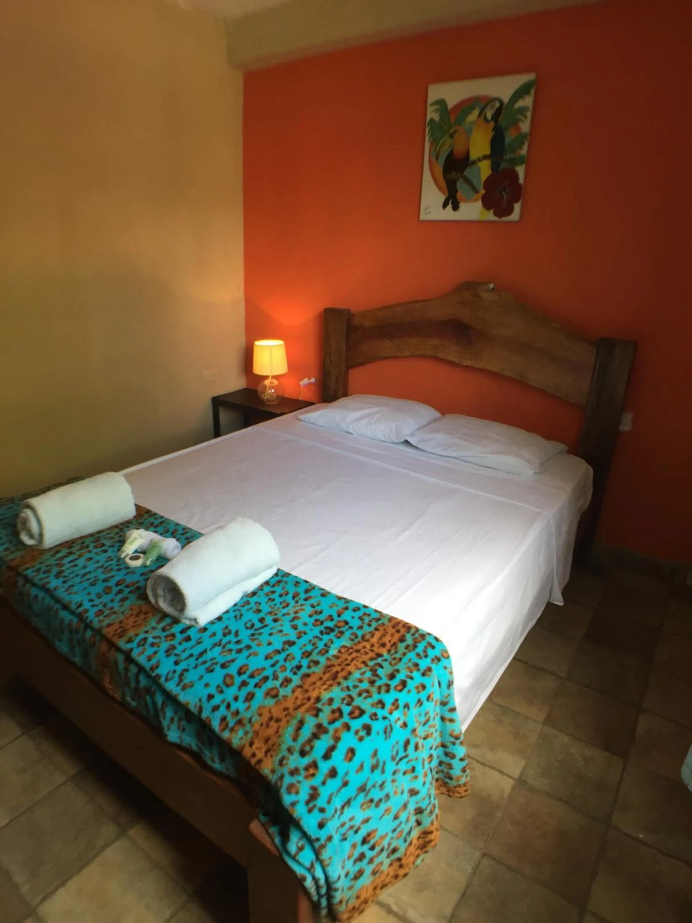 Bed in Hotel y Restaurante Mama Ines