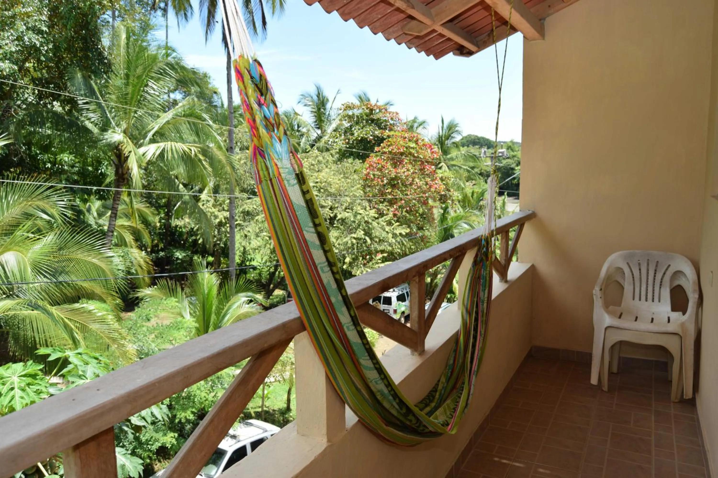 Balcony/Terrace in Hotel y Restaurante Mama Ines