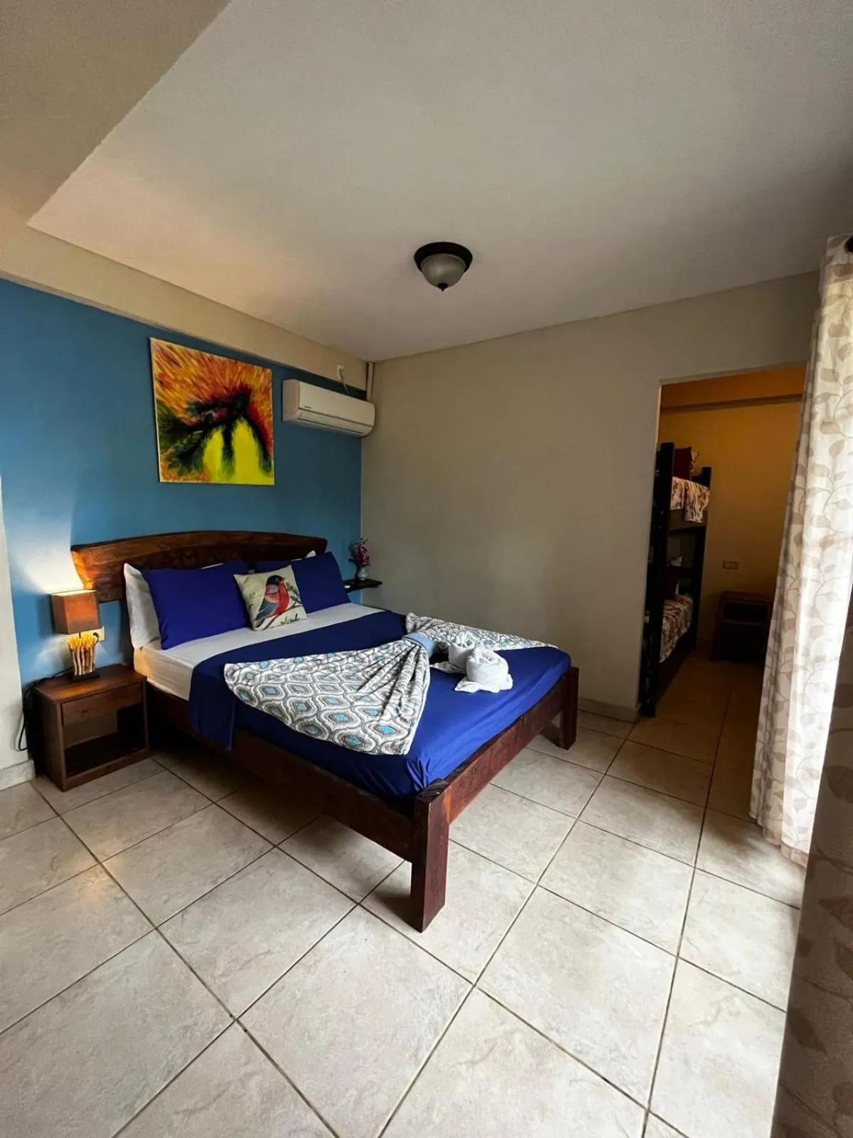 Bed in Hotel y Restaurante Mama Ines