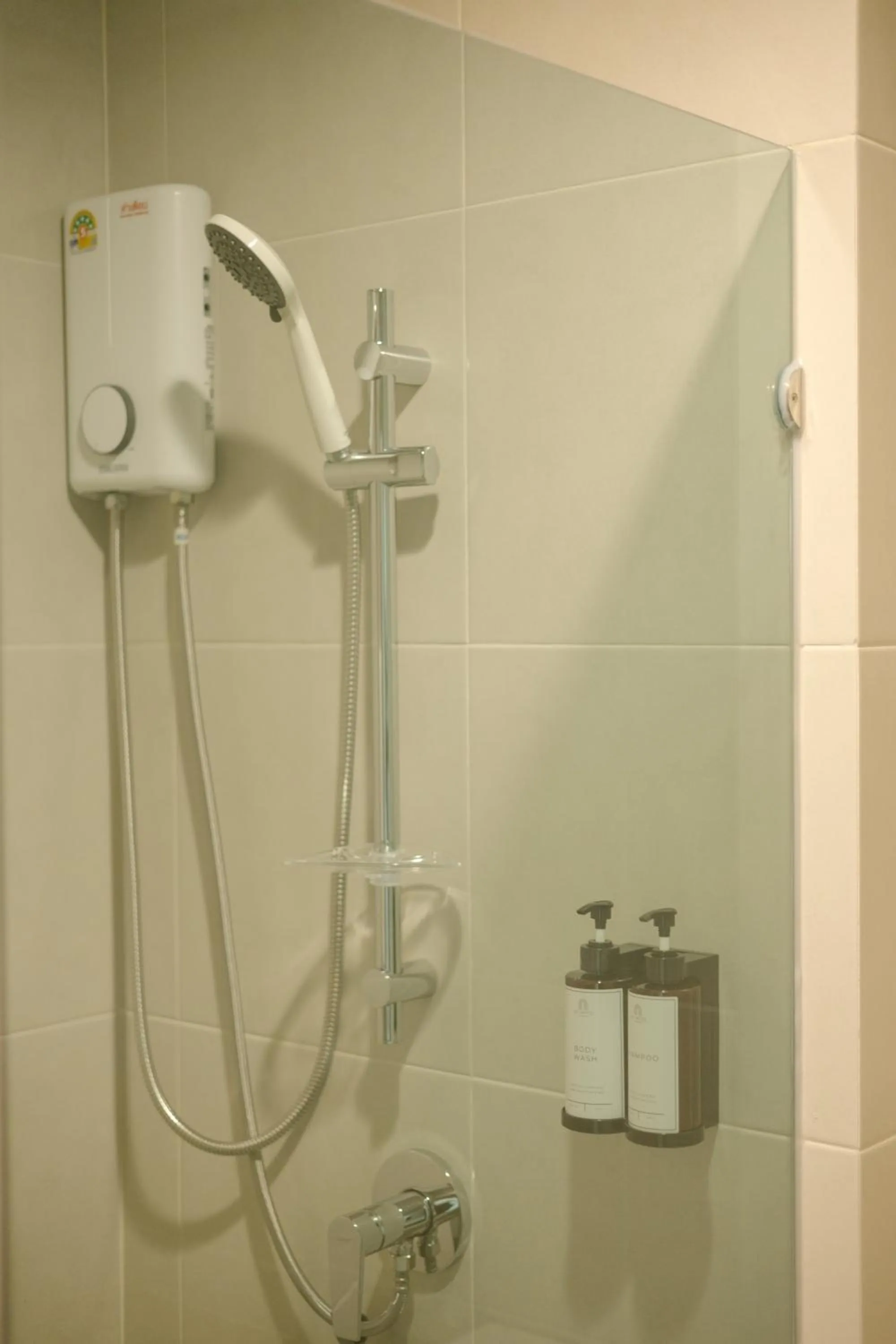 Shower in My Hotel Kanchanaburi