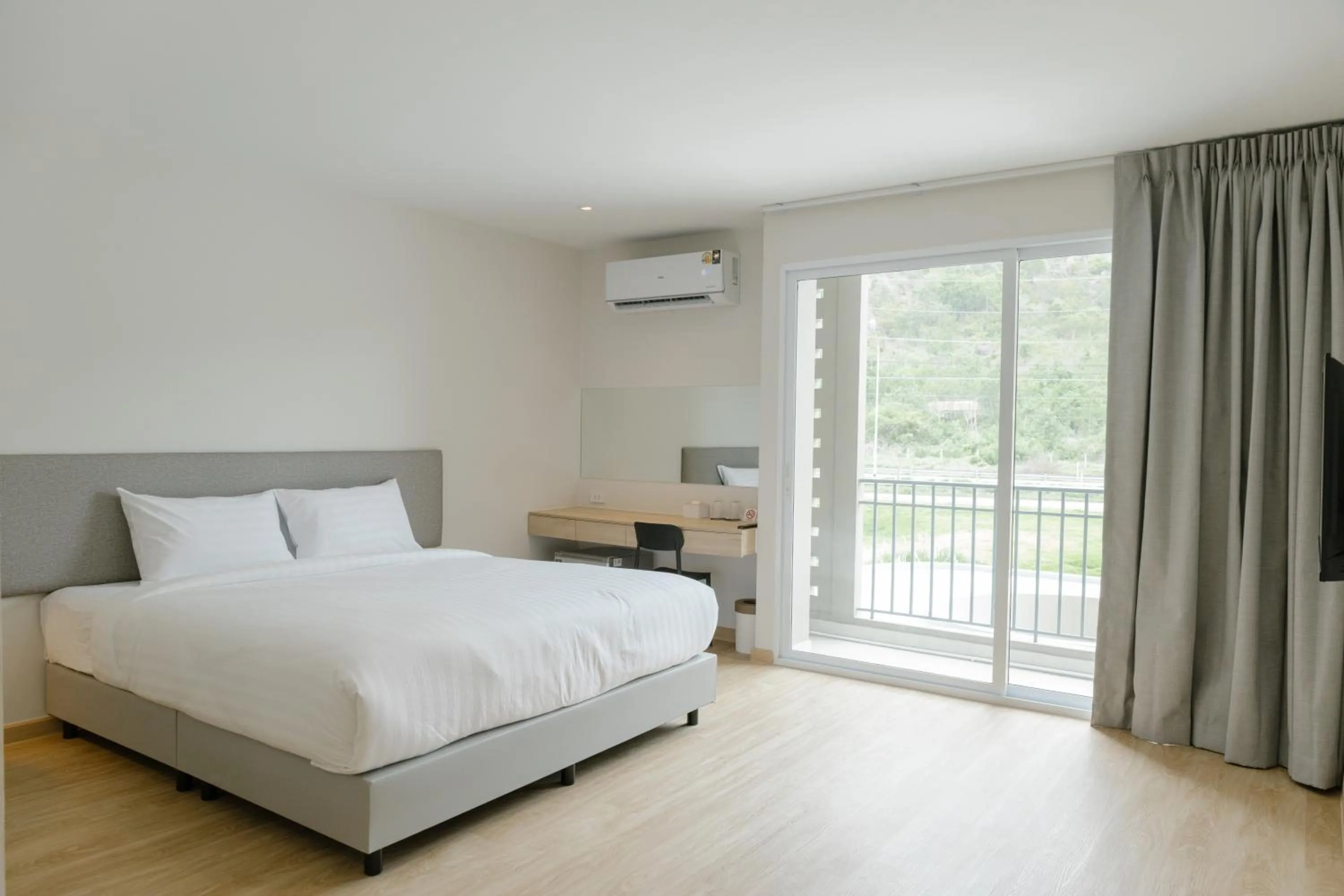 Bed in My Hotel Kanchanaburi