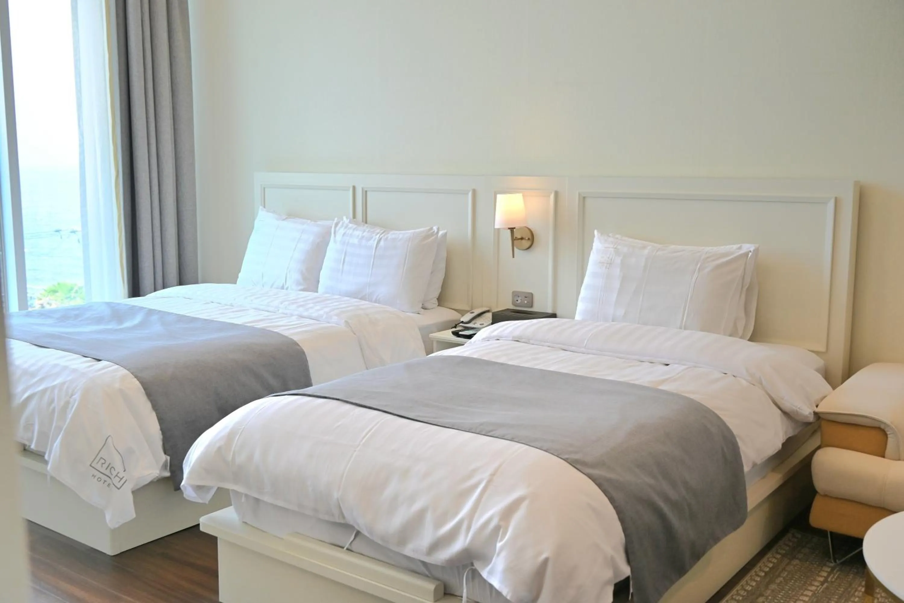 Bedroom, Bed in Rich Hotel