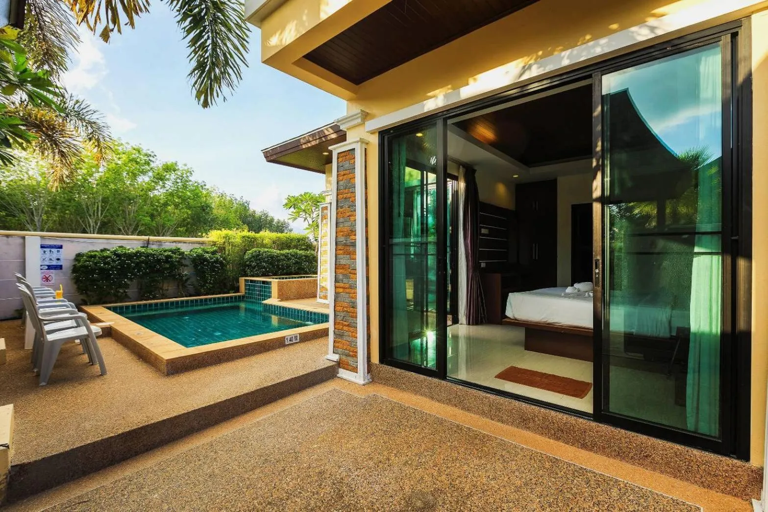 Facade/entrance in Aonang Oscar Pool Villas - Free Shuttle to Aonang Beach -shared pool - private pool