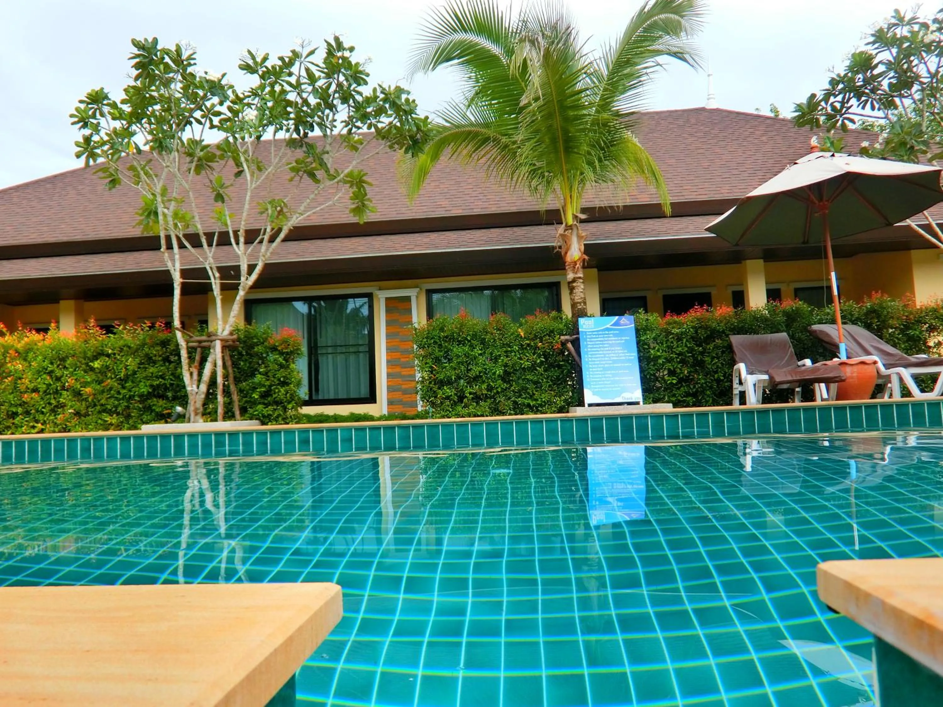 Pool view in Aonang Oscar Pool Villas - Free Shuttle to Aonang Beach -shared pool - private pool