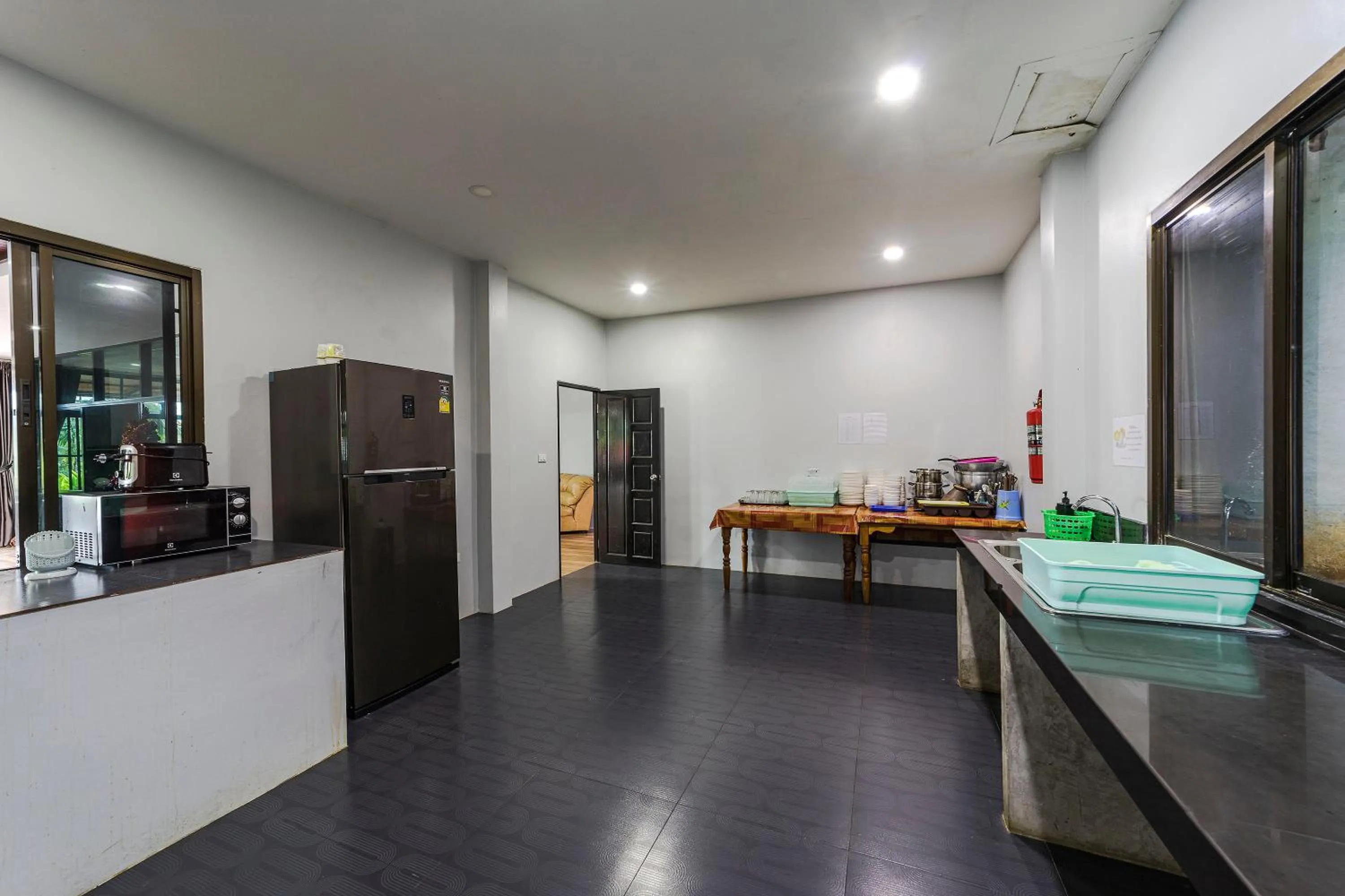 Kitchen or kitchenette in Aonang Oscar Pool Villas - Free Shuttle to Aonang Beach -shared pool - private pool