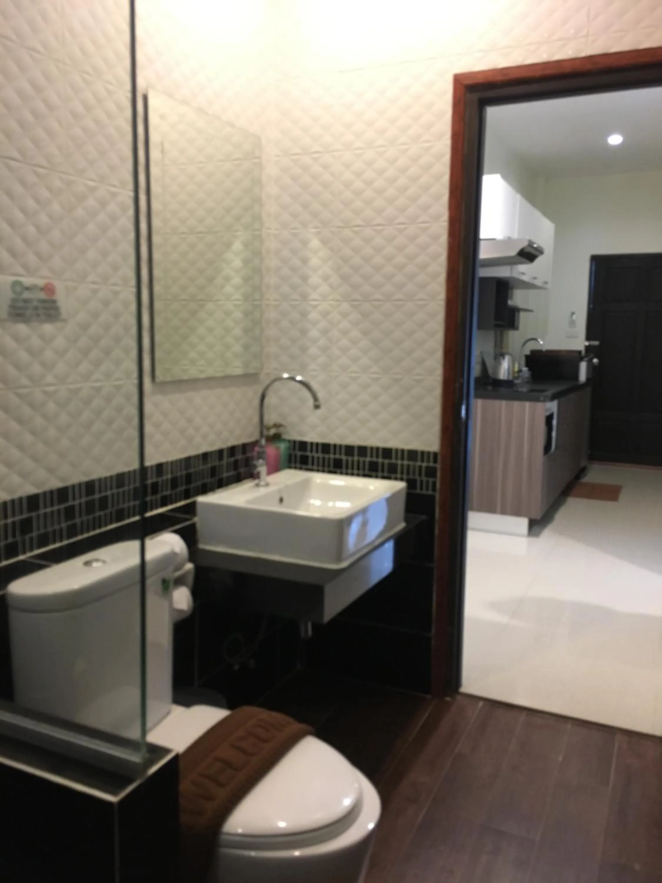 Toilet in Aonang Oscar Pool Villas - Free Shuttle to Aonang Beach -shared pool - private pool
