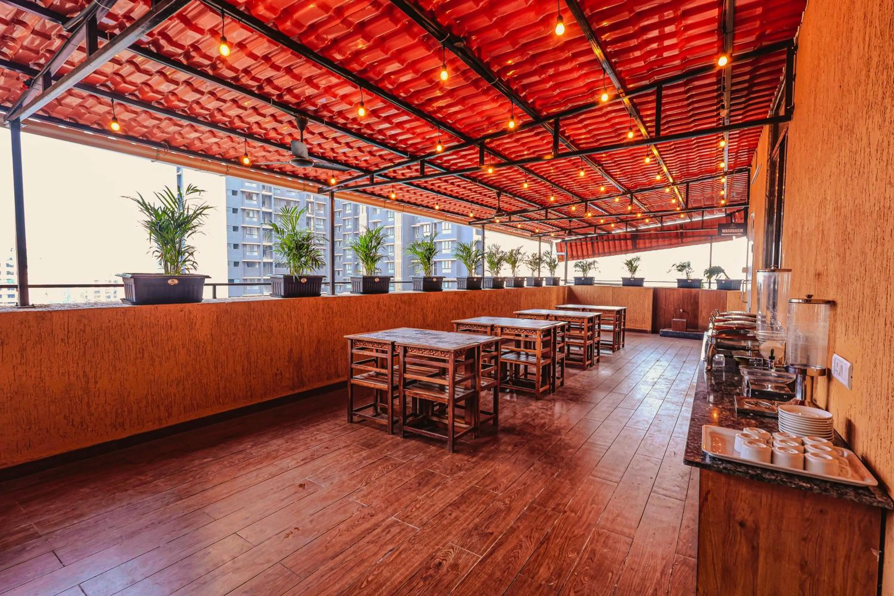 Balcony/Terrace in Hotel Alfa Suites