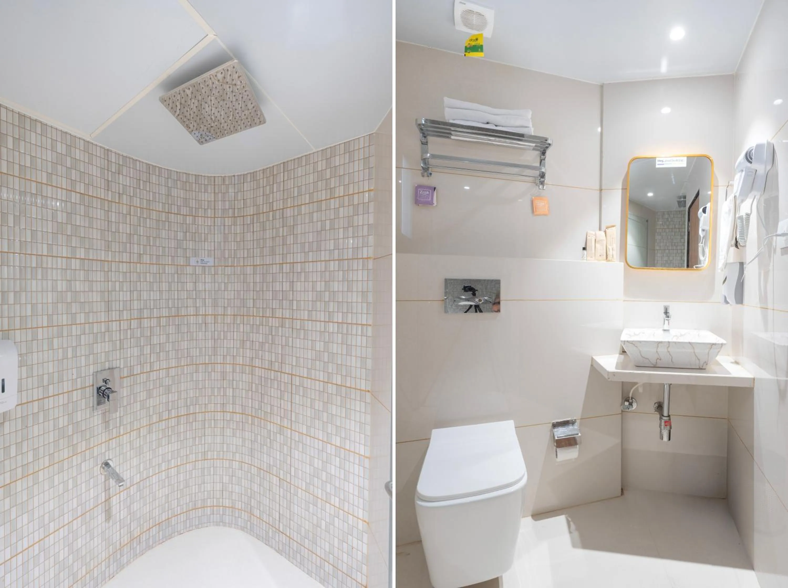 Bathroom in Treebo Alfa Suites