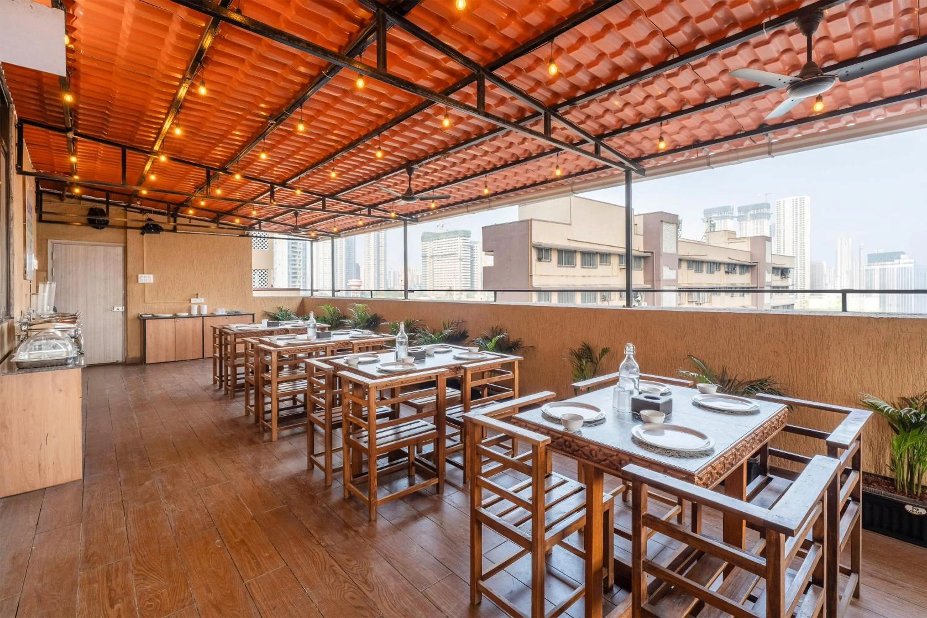 Dining area in Treebo Alfa Suites