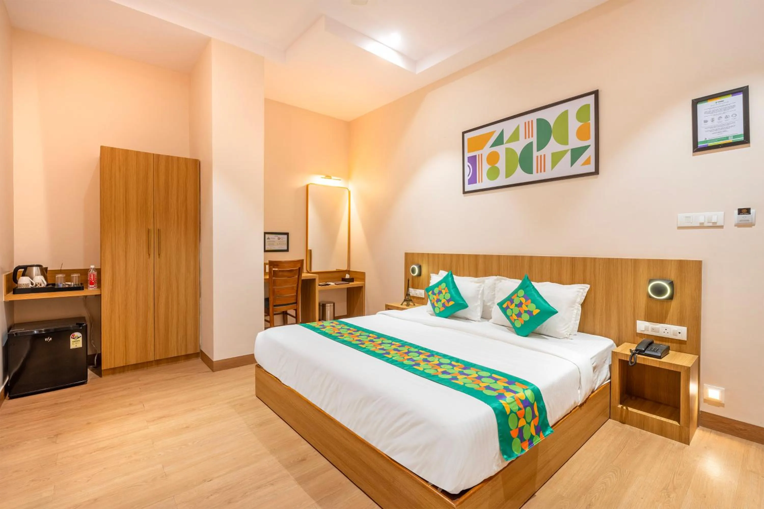 Bedroom, Bed in Treebo Alfa Suites