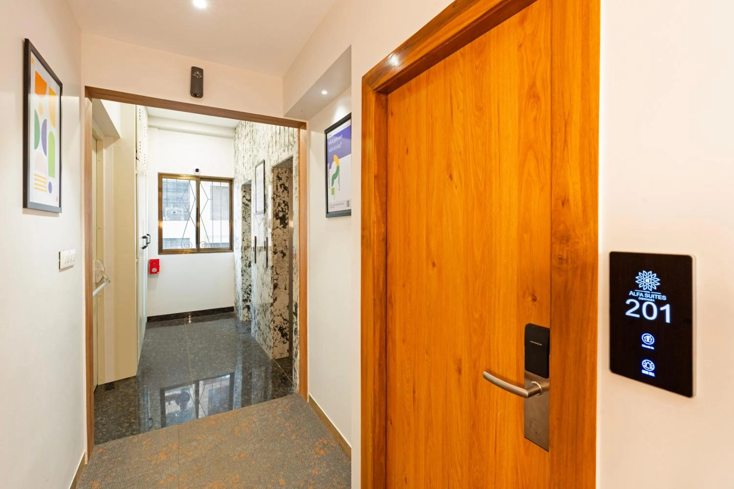 Lobby or reception in Treebo Alfa Suites