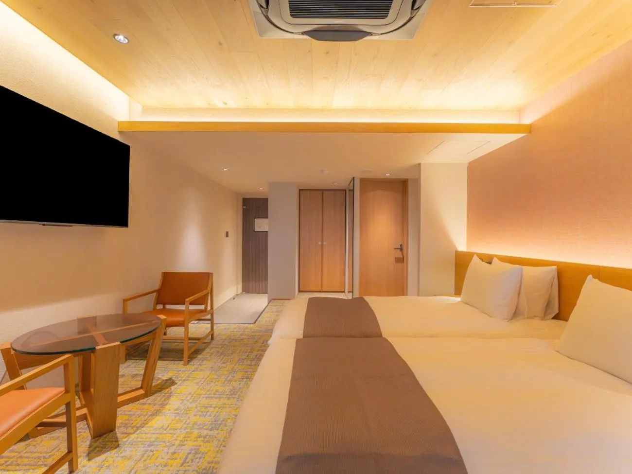 Bed in Yoshiike Ryokan