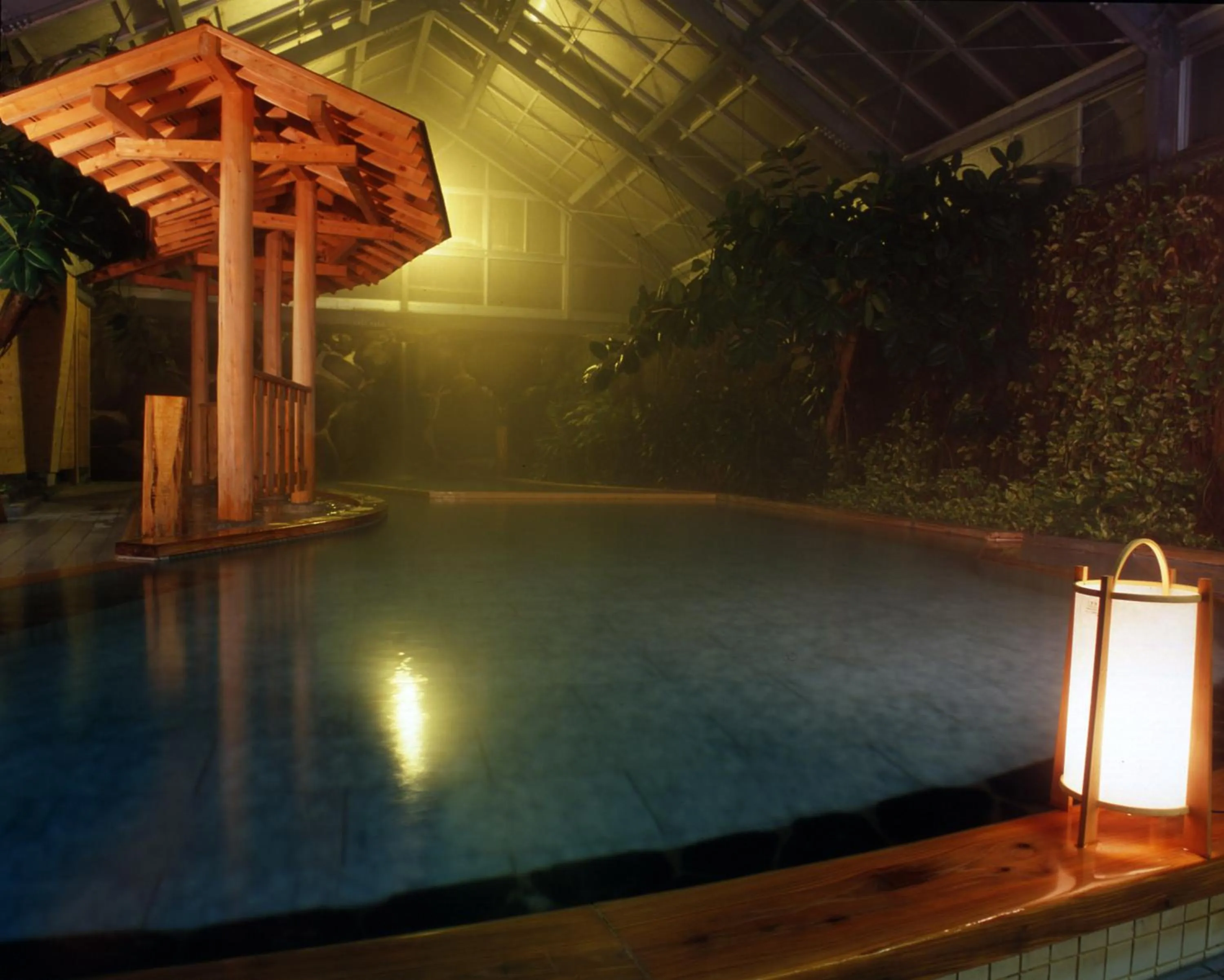 Hot Spring Bath in Yoshiike Ryokan