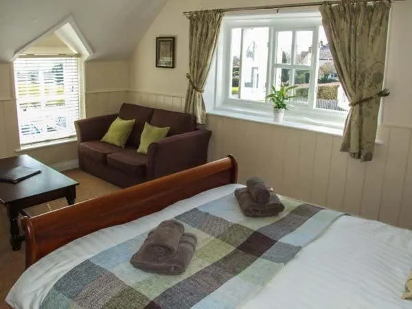 Bed in Garway Moon Inn