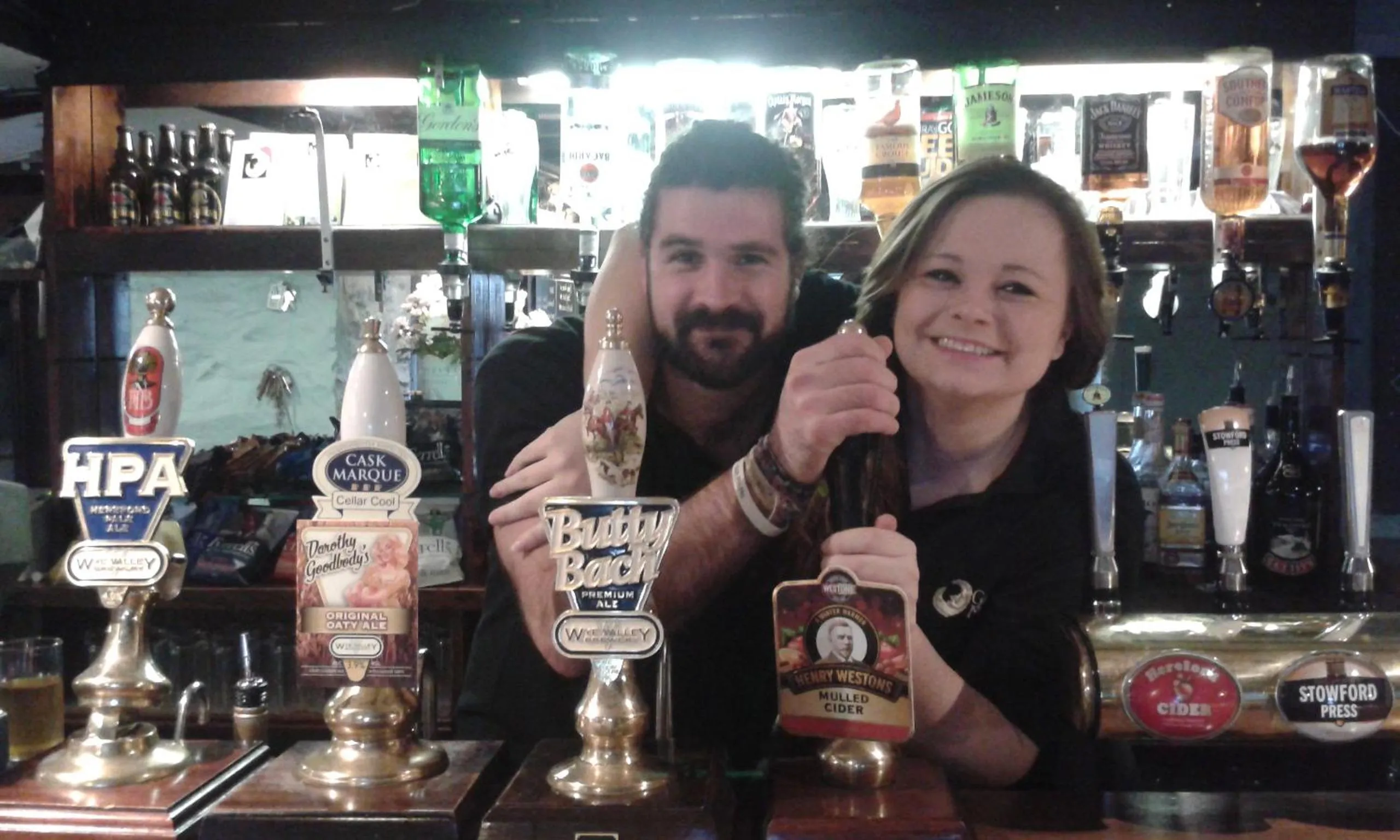 Staff in Garway Moon Inn