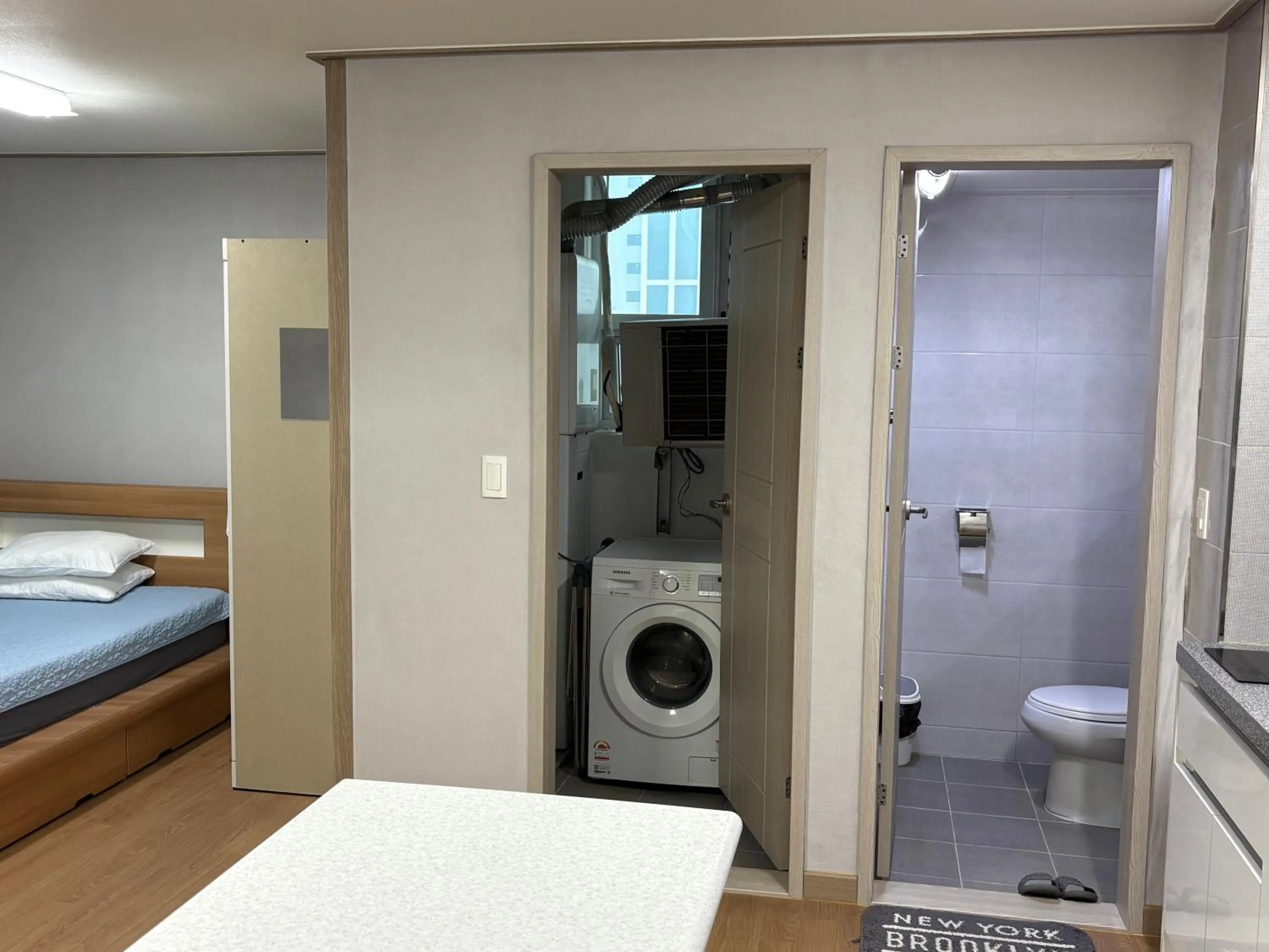 Shower, Bed in Marina Residence Hotel