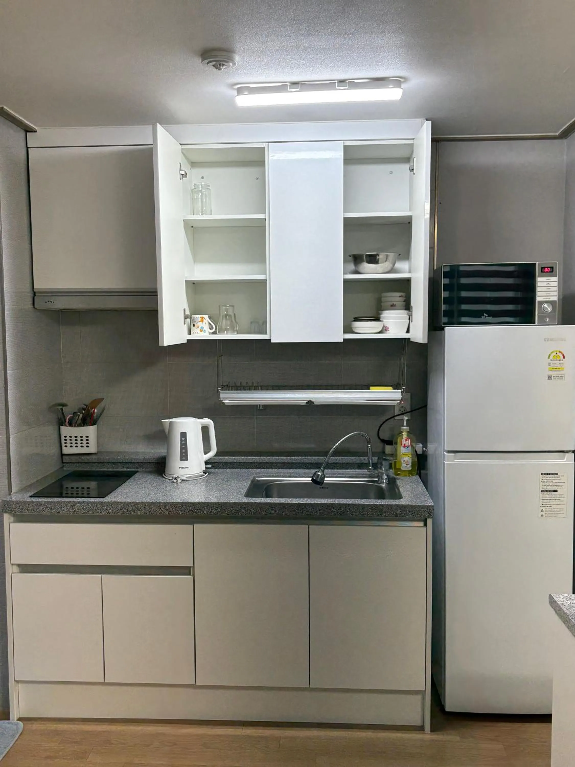 Kitchen or kitchenette in Marina Residence Hotel