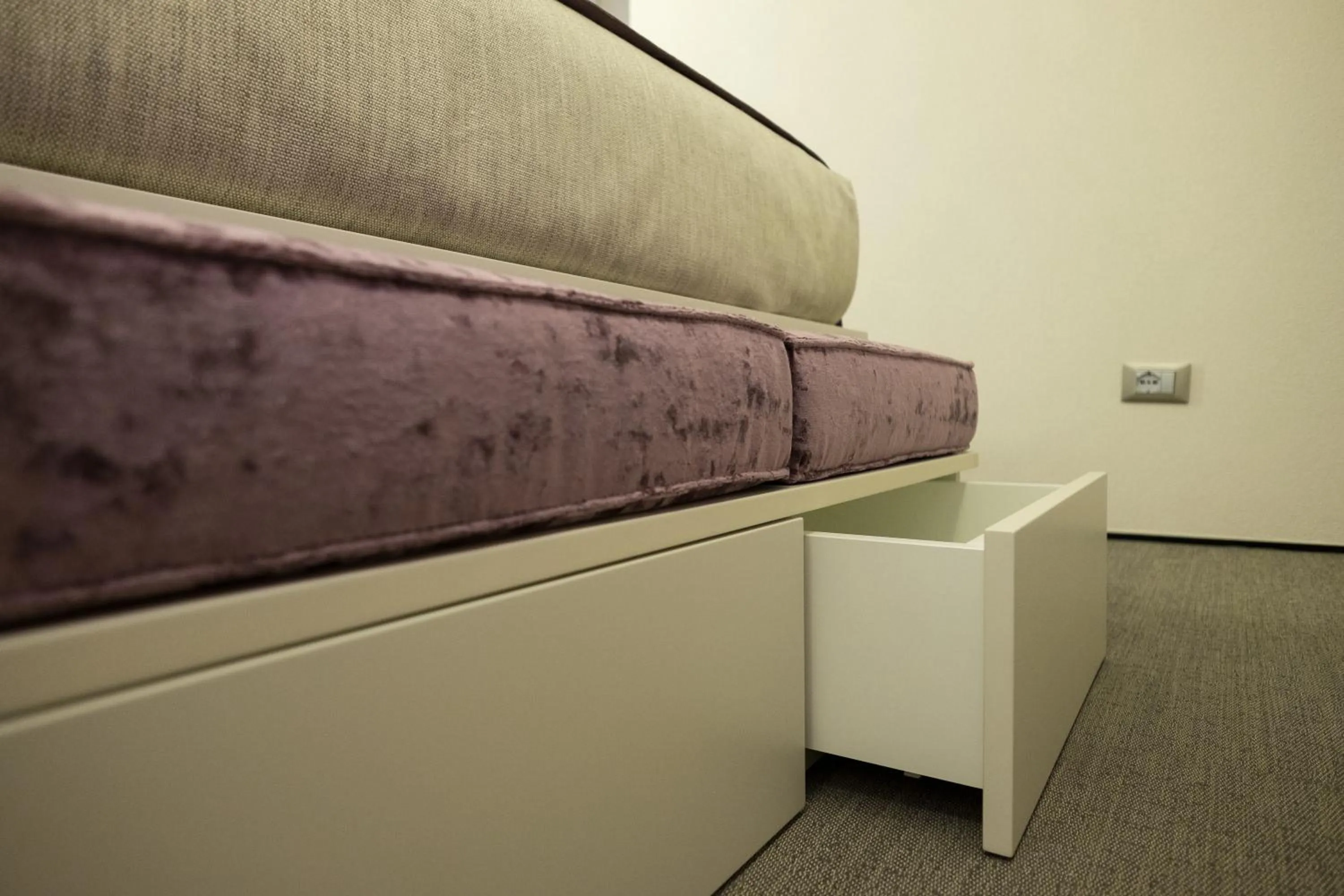 Bedroom in Room 230 Roma Luxury Suites