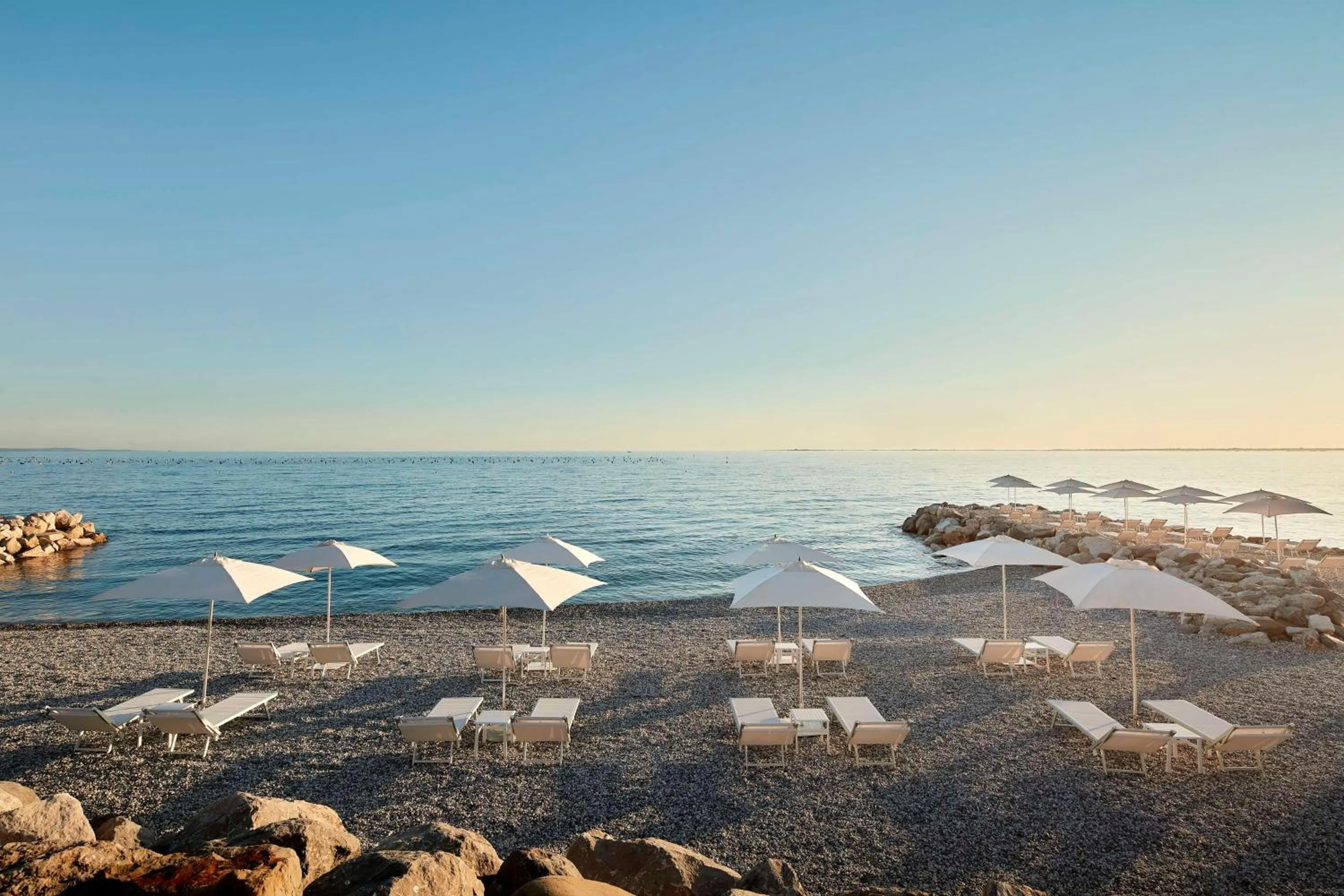 Beach in Tivoli Portopiccolo Sistiana Wellness Resort & Spa