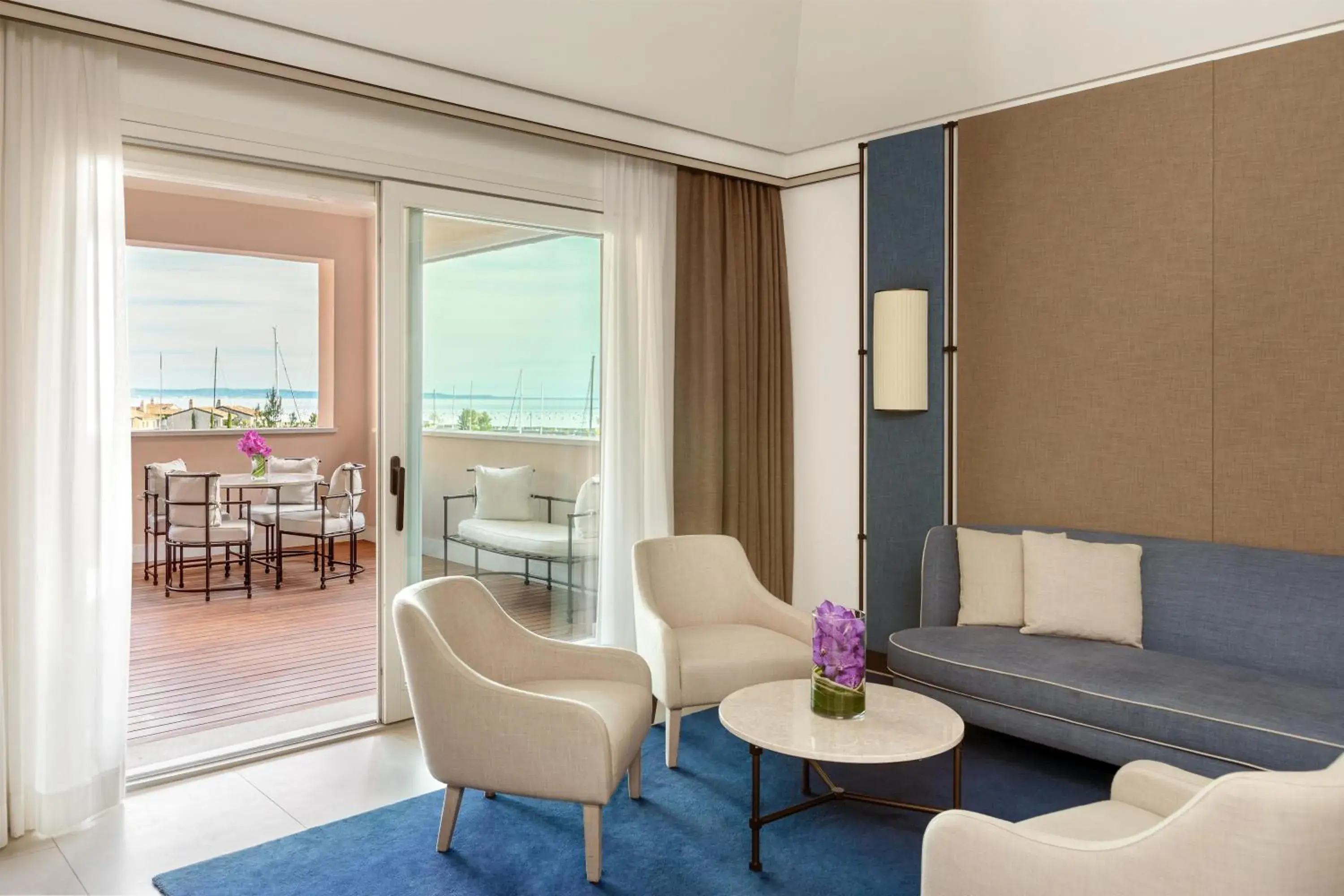 Suite with Terrace and Panoramic View in Tivoli Portopiccolo Sistiana Wellness Resort & Spa Suite with Terrace and Panoramic View in Tivoli Portopiccolo Sistiana Wellness Resort & Spa