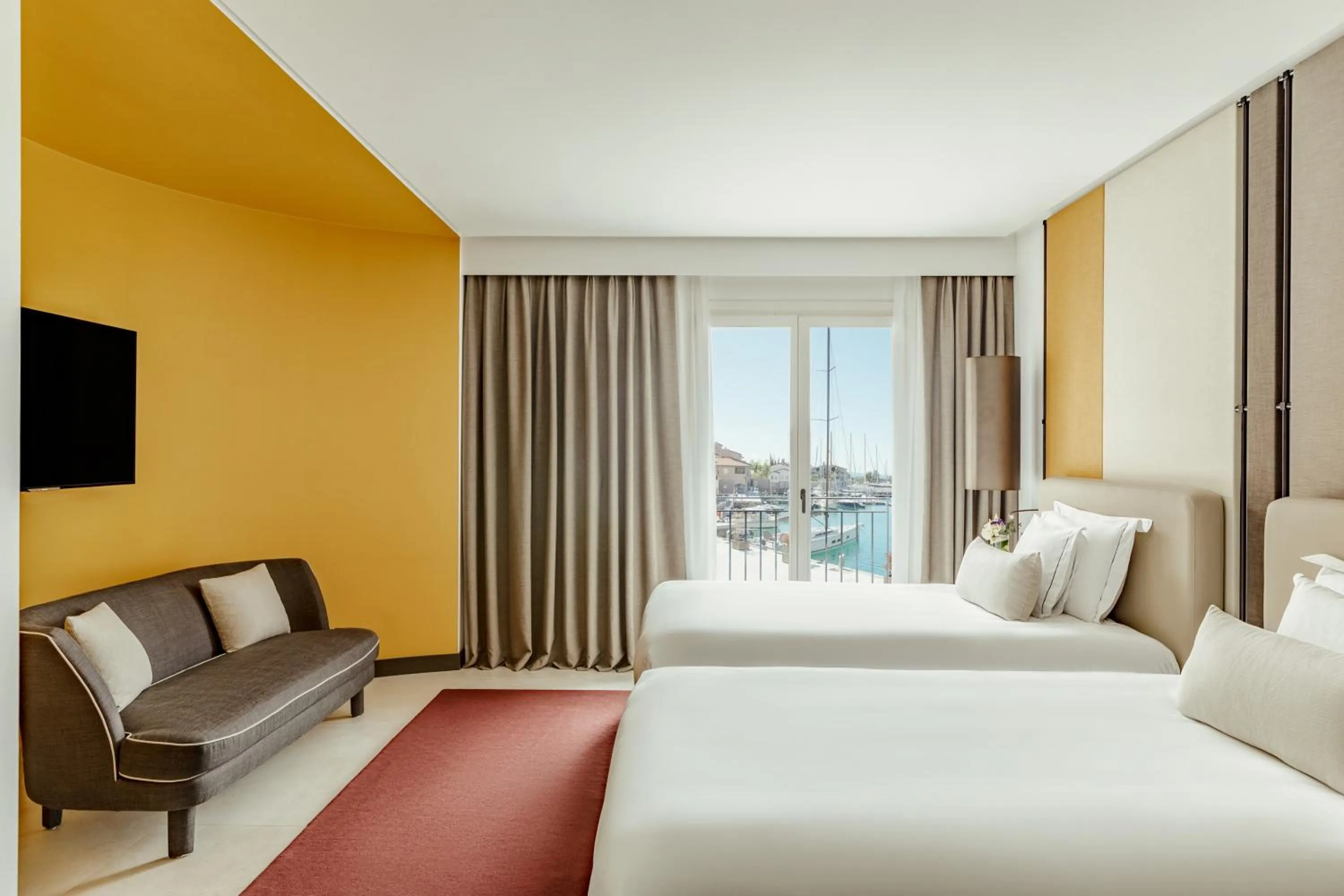 Bedroom, Bed in Tivoli Portopiccolo Sistiana Wellness Resort & Spa